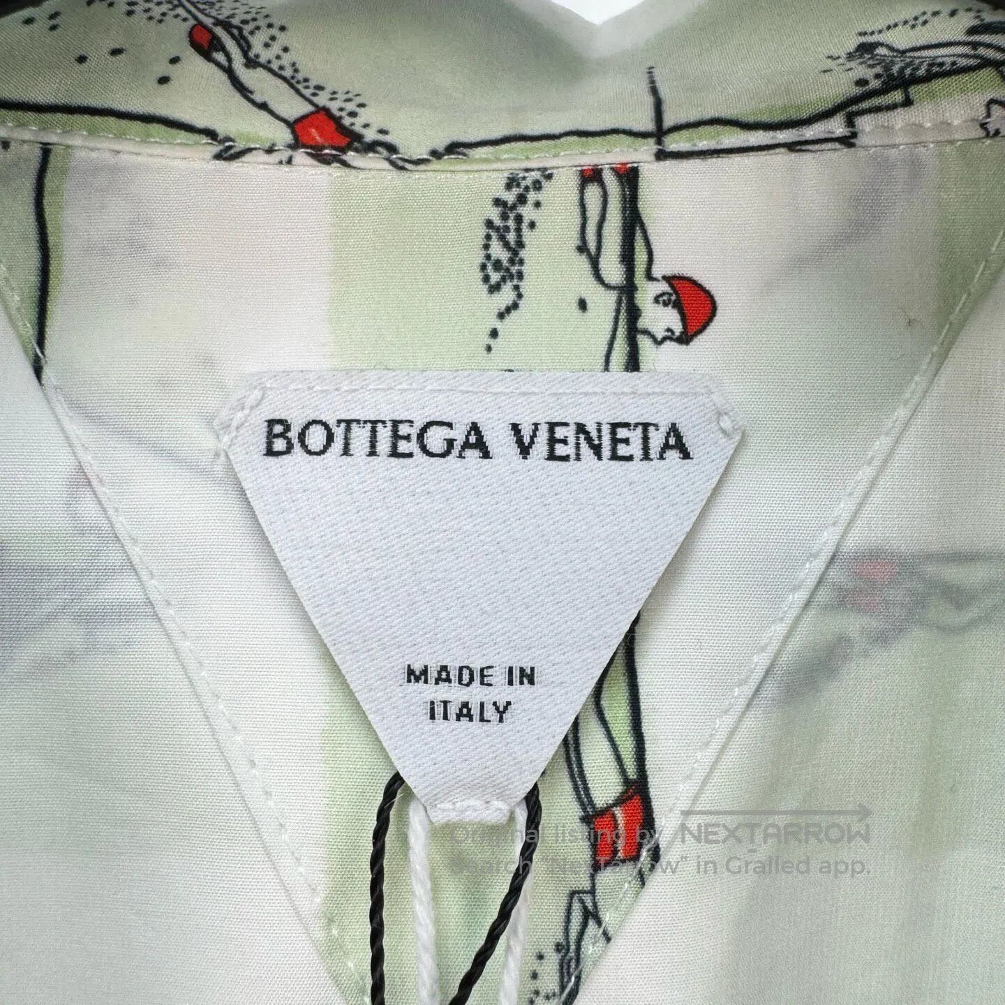Bottega Veneta Bottega Veneta New Arrival Puppy Striped Short Sleeve Shir Size US L / EU 52-54 / 3 - 5 Thumbnail