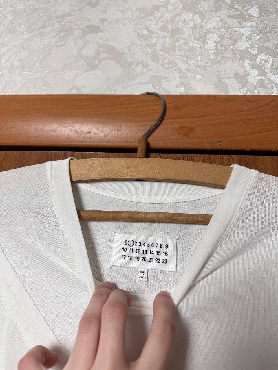 Maison Margiela Maison Margiela White Raw Hem T-Shirt Dress Size L / US 10 / IT 46 - 8 Thumbnail
