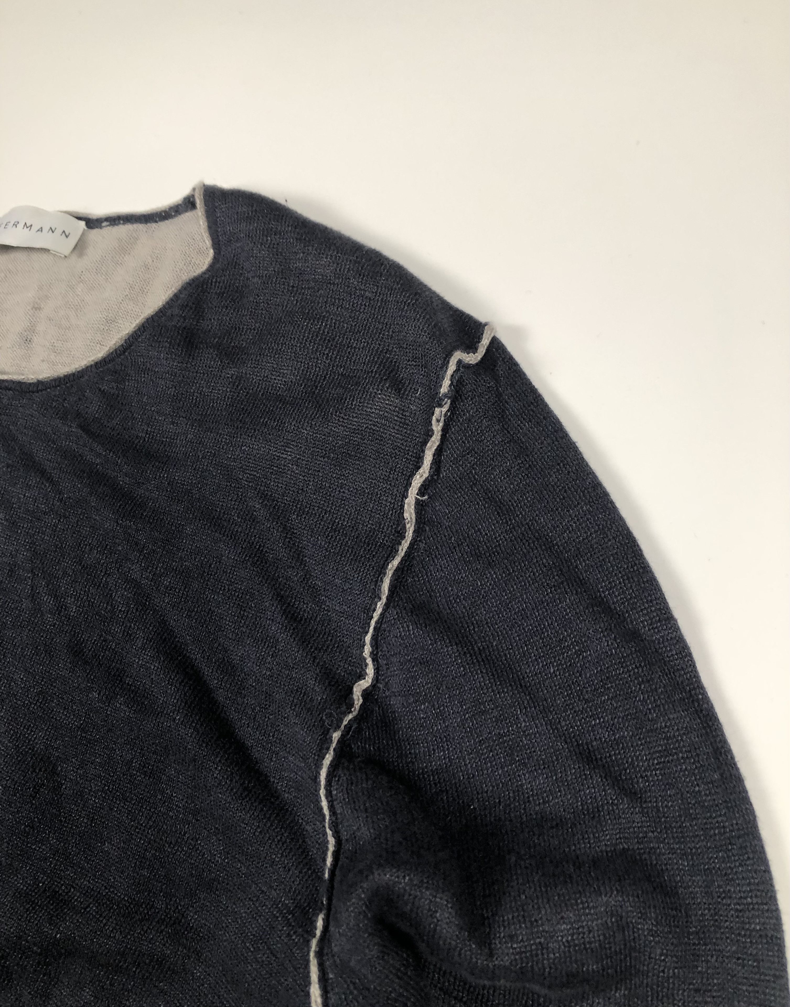 Other KIEFERMANN Double Layer Avant-Garde Sweater Size US L / EU 52-54 / 3 - 4 Thumbnail