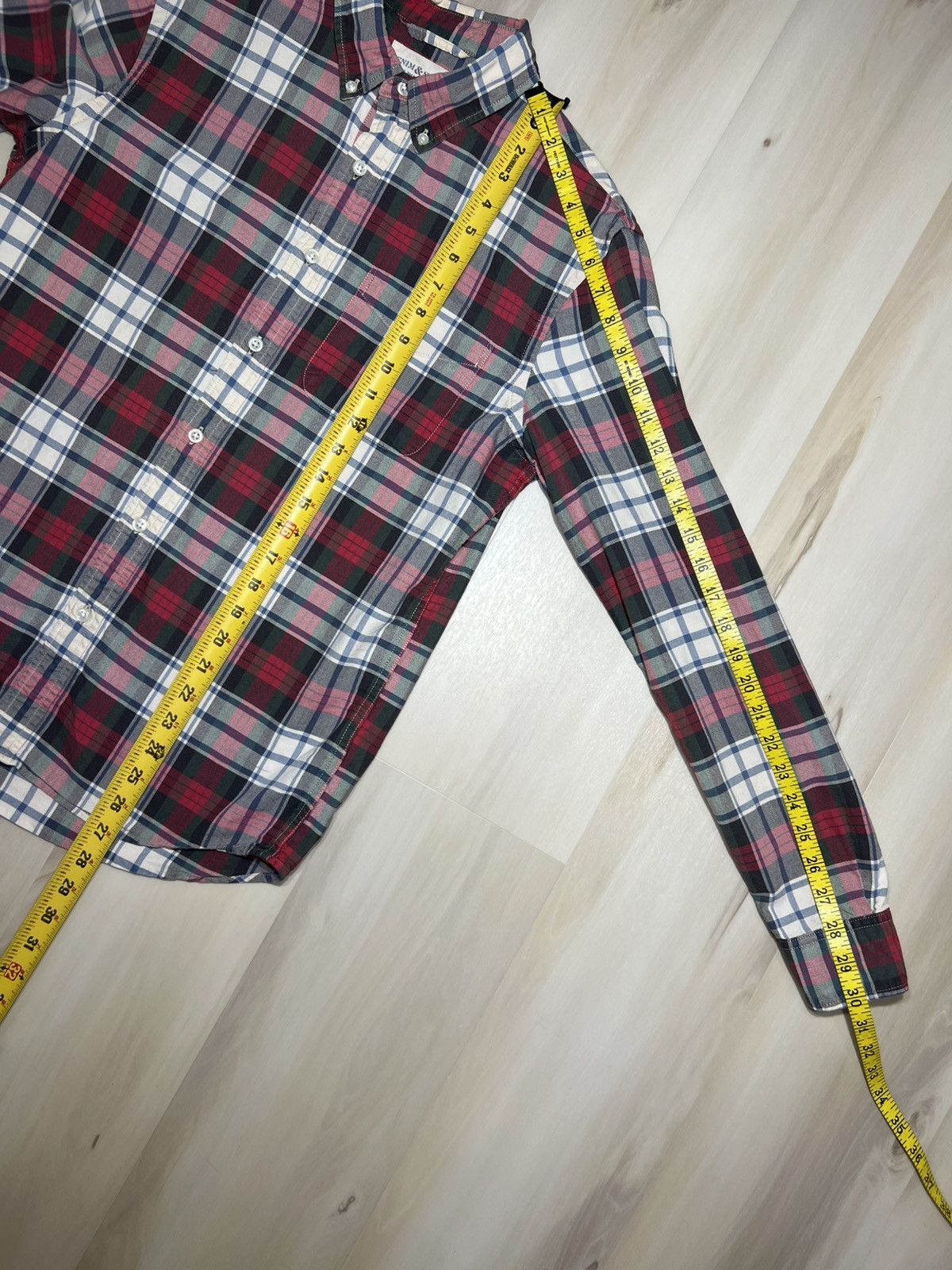 Denim & Supply Ralph Lauren Denim Supply Ralph Lauren Shirt Men’s Small Red Black Plaid Size US S / EU 44-46 / 1 - 5 Thumbnail