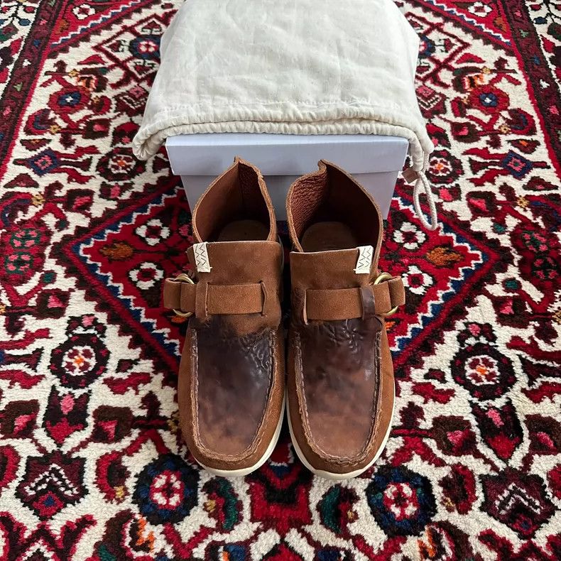 VISVIM Skylyrd Moccasin Casual Shoes Size 9.5