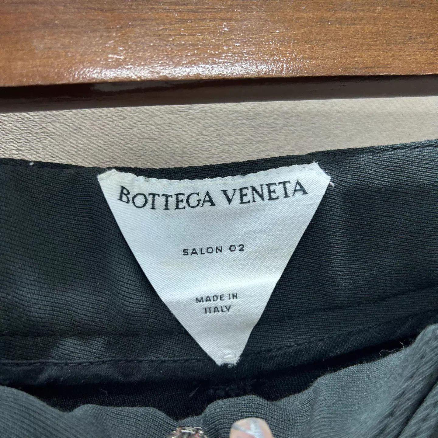 Bottega Veneta Bottega Veneta full-zip casual trousers 99 new 48 Size US 32 / EU 48 - 3 Thumbnail