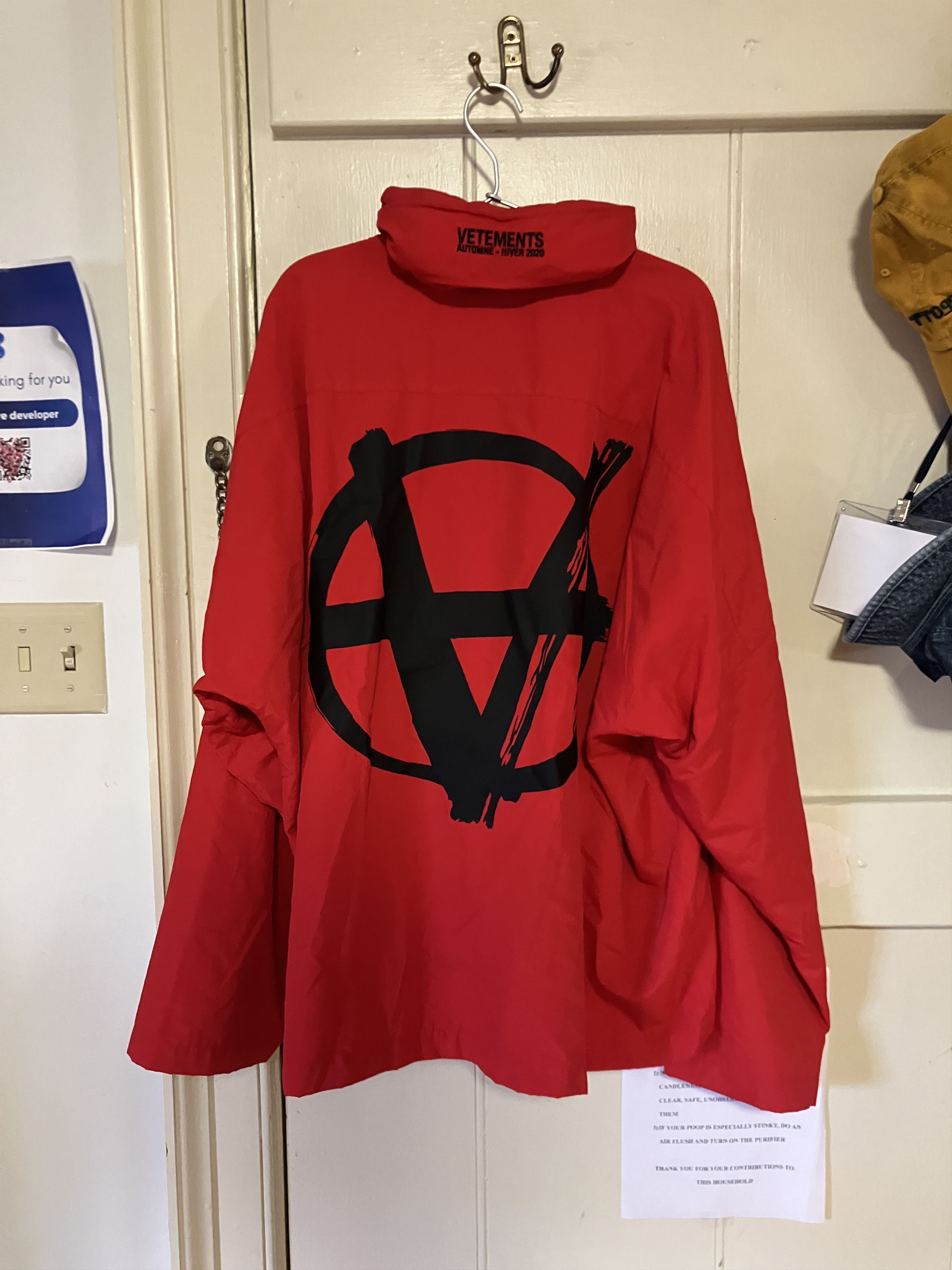 VETEMENTS ANGEL TRACKSUIT JACKET サイズS VETEMENTS（ヴェトモン