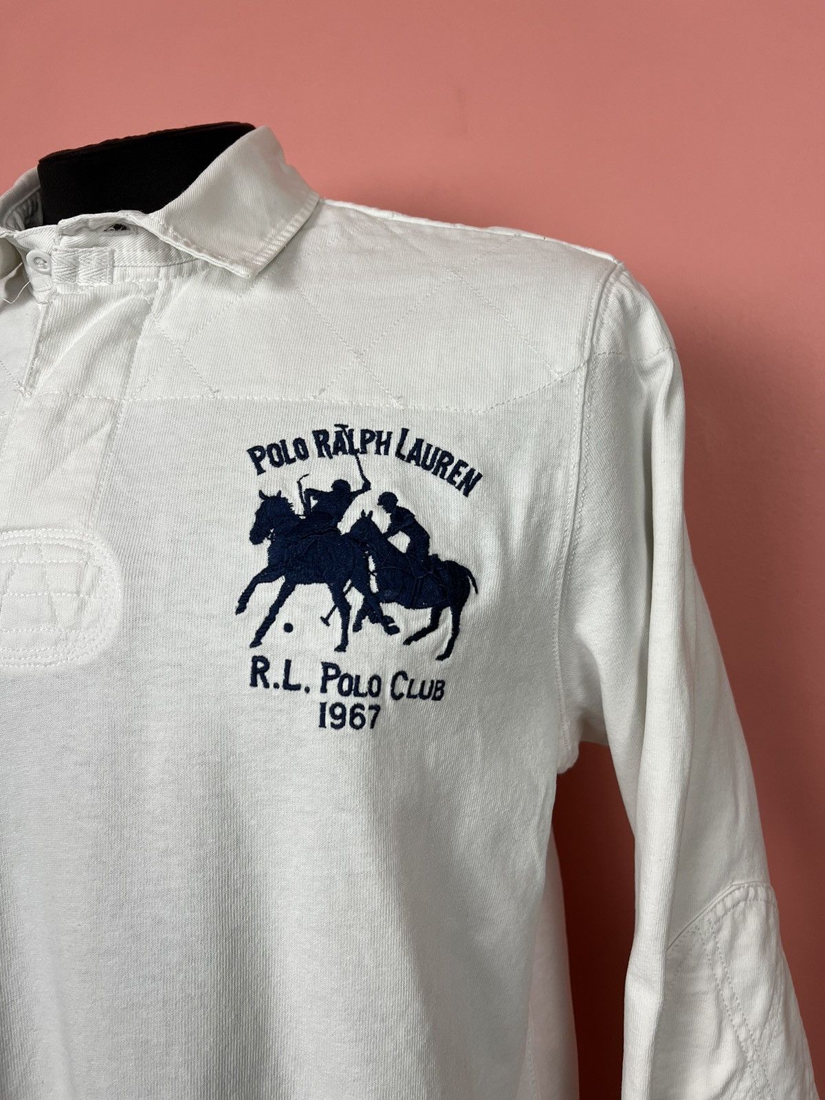 Polo Ralph Lauren Polo Ralph Lauren rugby polo long sleeve streetwear Size US L / EU 52-54 / 3 - 2 Thumbnail