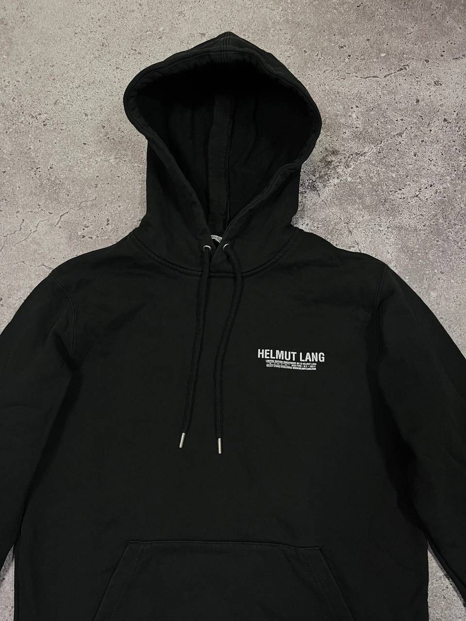 Helmut Lang HELMUT LANG LIMITED EDITION HOODIE BLACK SIZE S Y2K STYLE Size US S / EU 44-46 / 1 - 4 Thumbnail