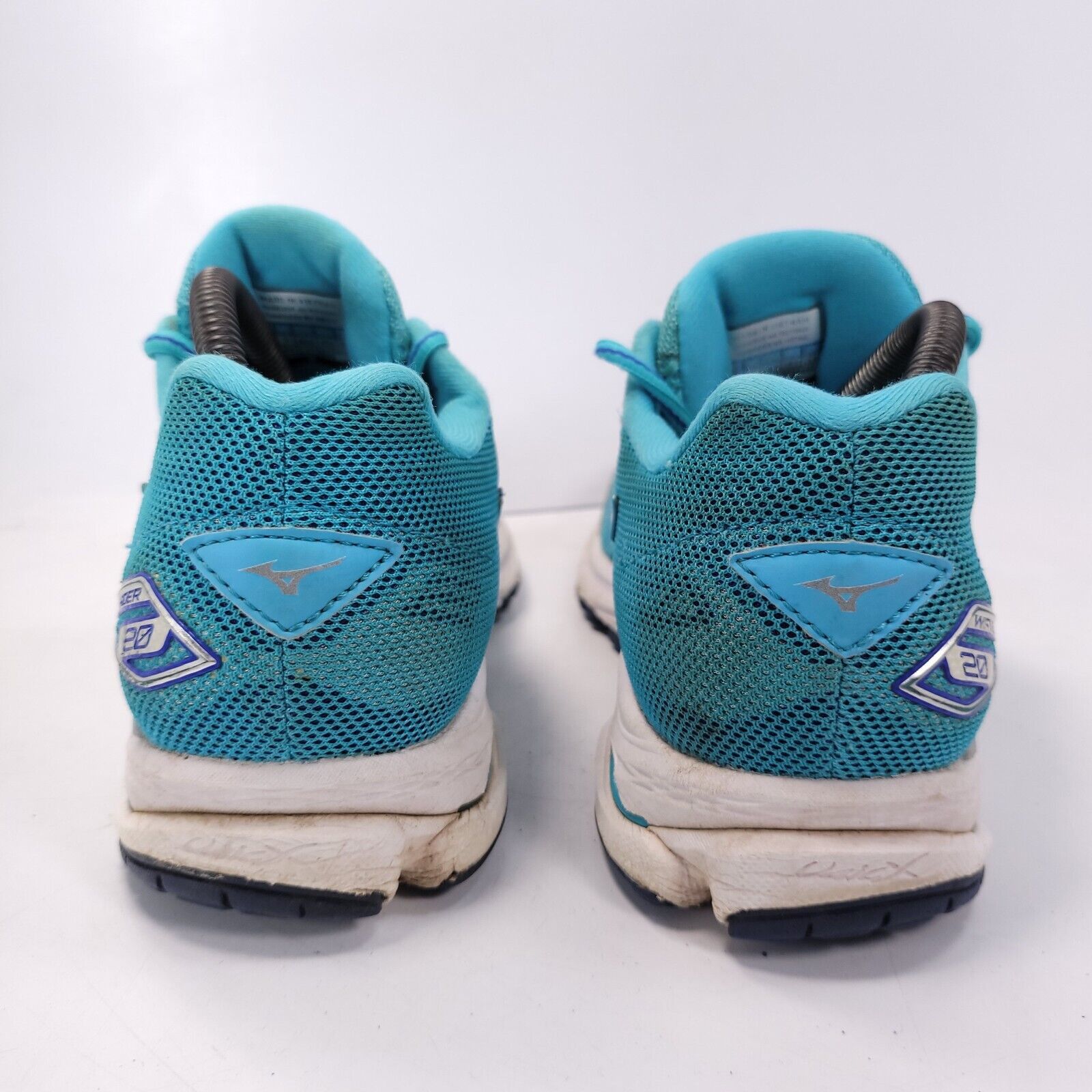 Mizuno Mizuno Wave Rider 20 Shoe Womens Size 9.5 J1GD170603 Blue Size US 9.5 / IT 39.5 - 3 Thumbnail
