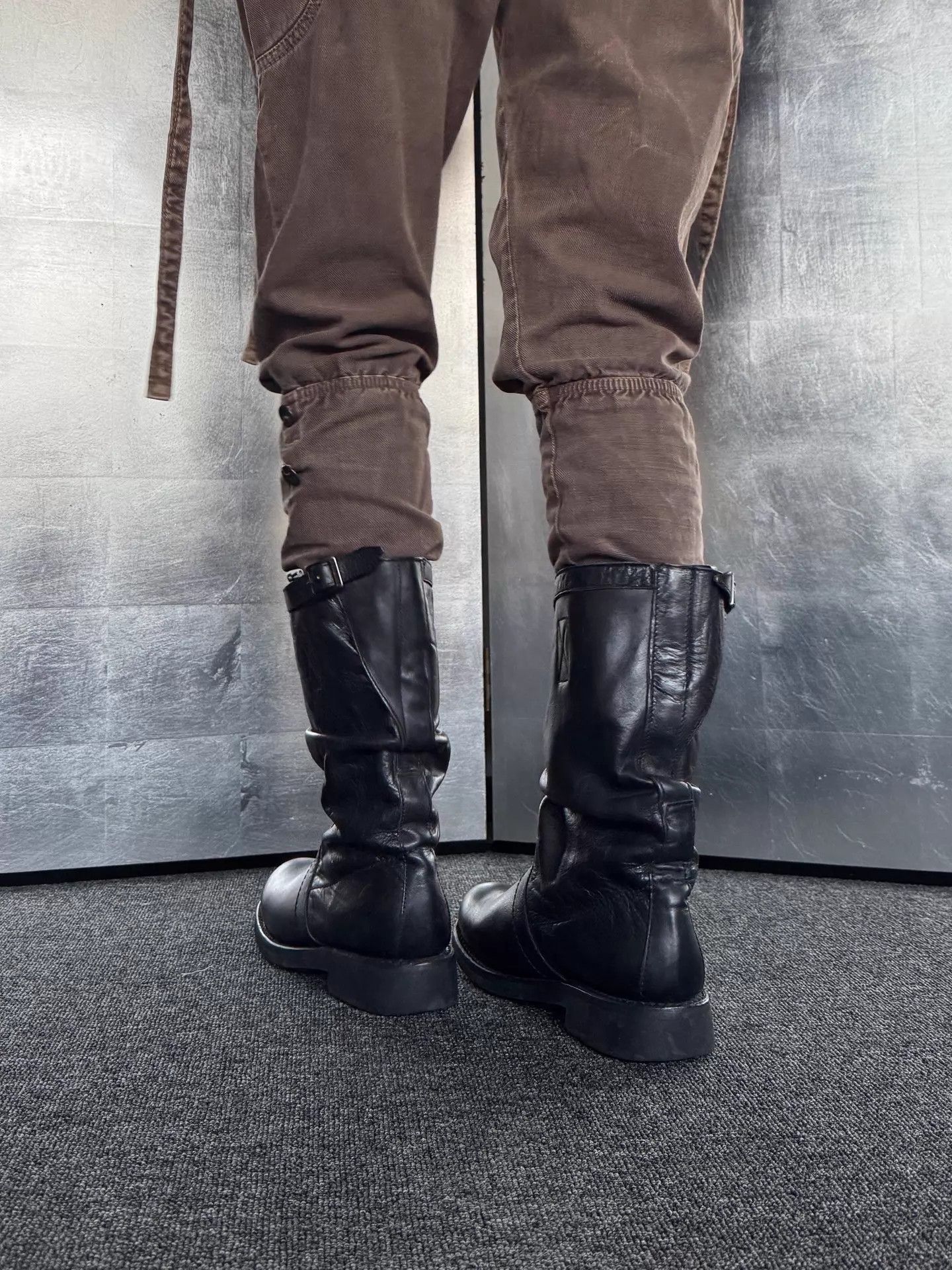 Belgian Shoes Belgian Brand Leather Boots 30cm Shaft Mint Size 38 Size US 7.5 / IT 37.5 - 3 Thumbnail