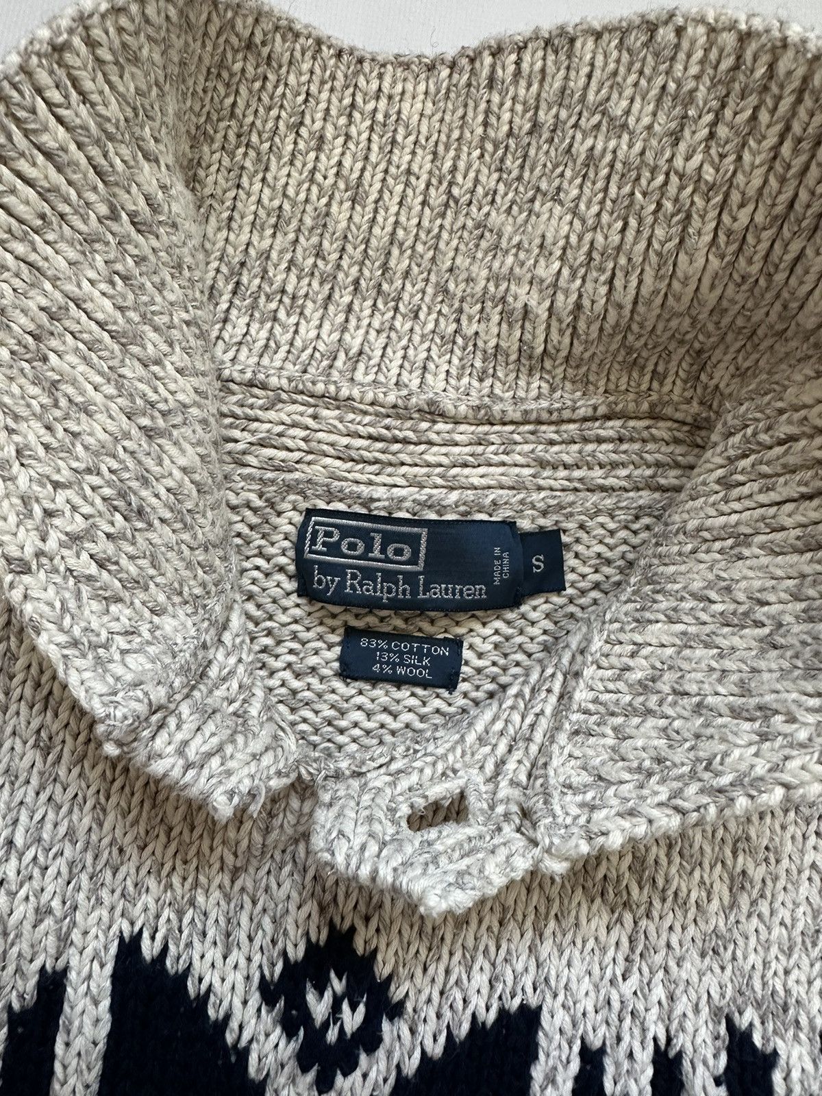 Polo Ralph Lauren VTG Polo Ralph Lauren Hand Knit Wool Silk Turtleneck Sweater Size US S / EU 44-46 / 1 - 9 Thumbnail
