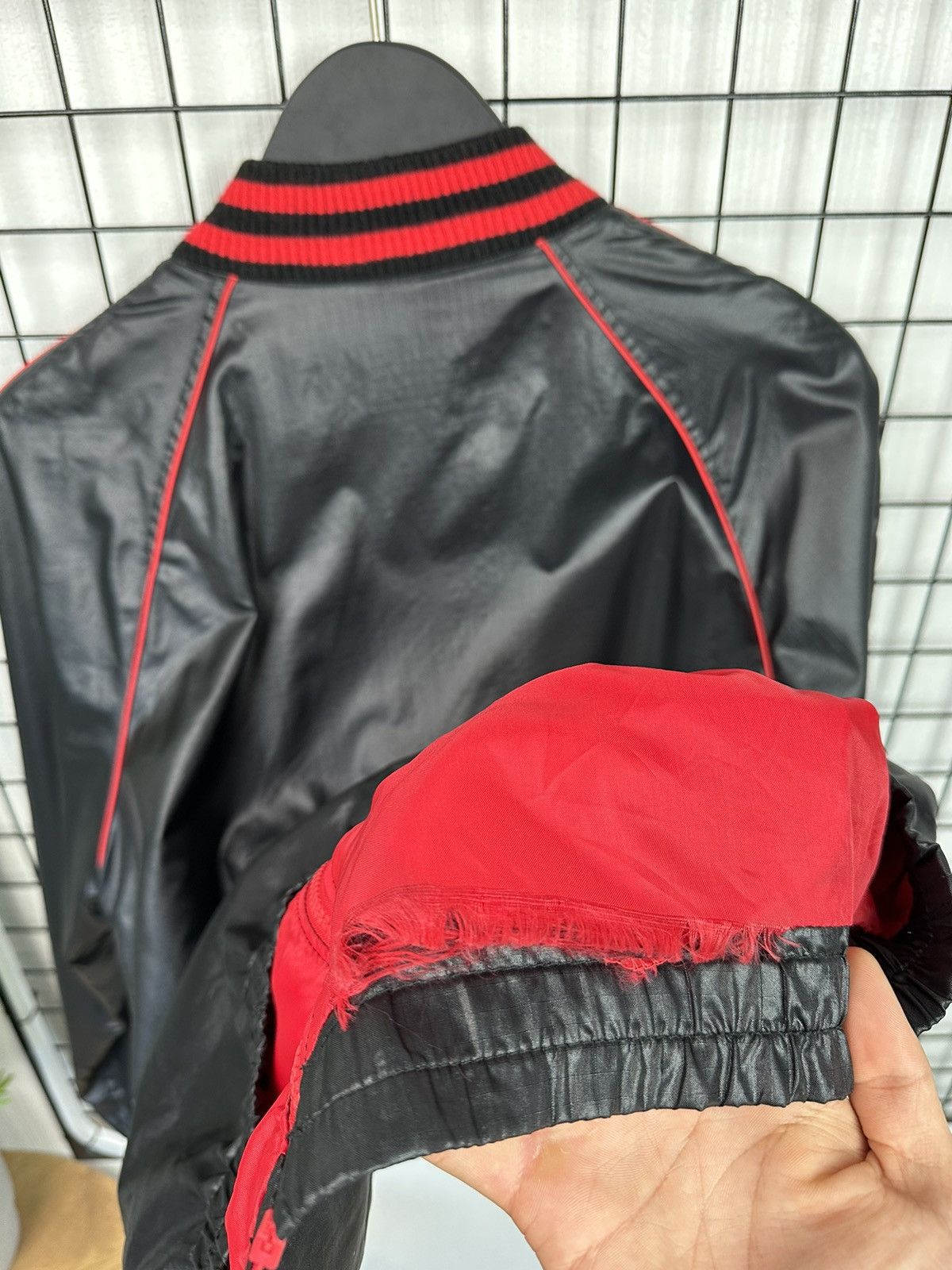 Vintage × Wrangler Vintage Wrangler Bomber Jacket light Men M Black Hong Kong Size US M / EU 48-50 / 2 - 13 Thumbnail