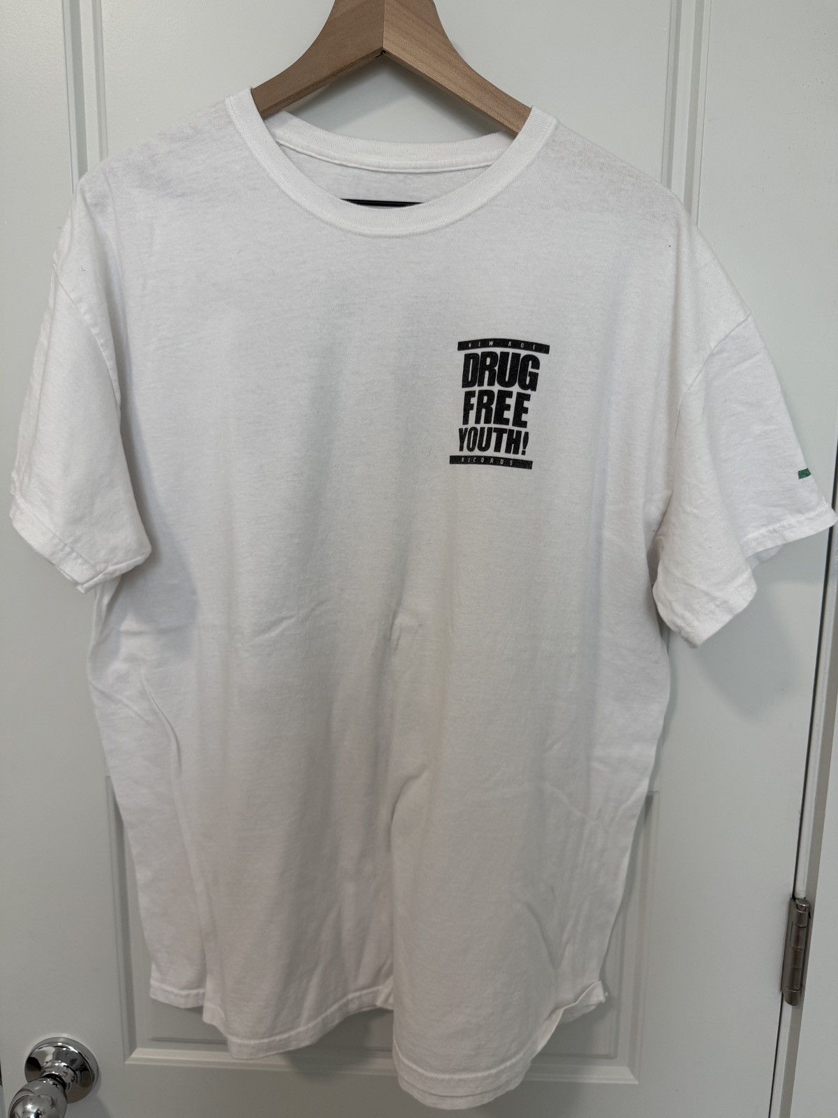 Vintage NEW AGE RECORDS drug free youth Size US XL / EU 56 / 4 - 1 Thumbnail