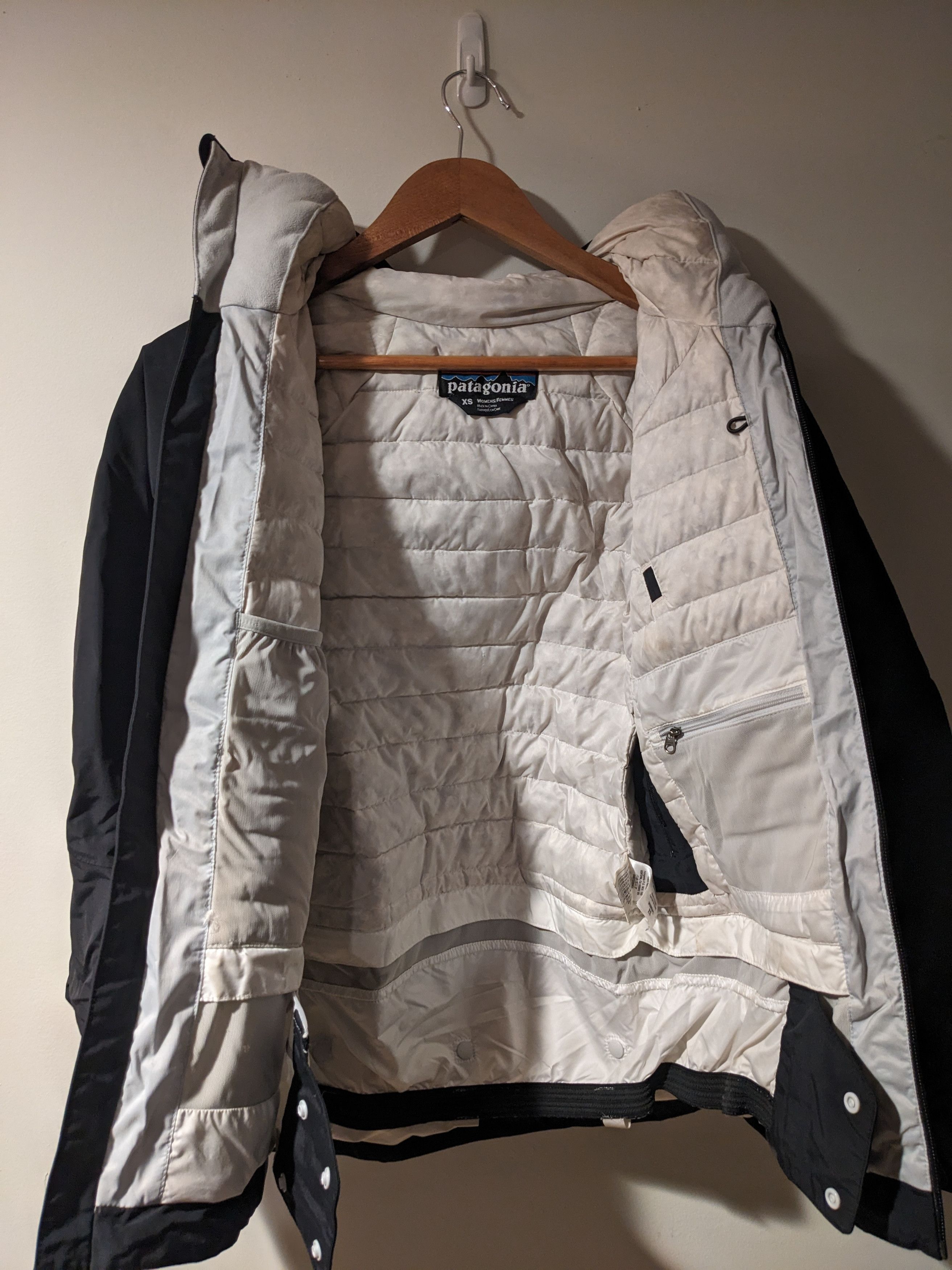 Patagonia × Vintage Patagonia Gortex Womans 30475FA12 X-Small Primo Down Jacket Size XS / US 0-2 / IT 36-38 - 5 Thumbnail