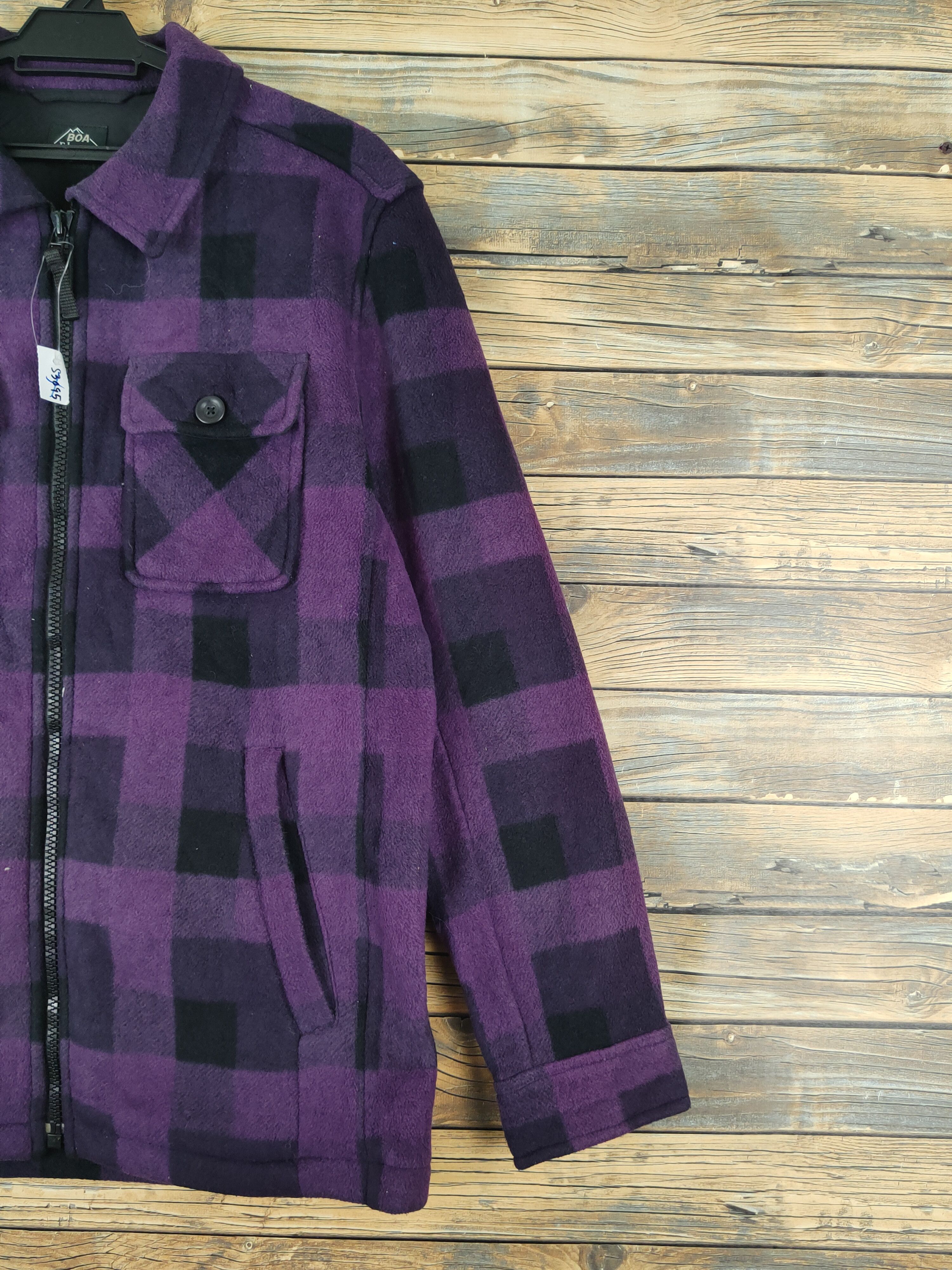 Japanese Brand BoaFleece-Uniqlo Purple Wool Sweaters #W2023 Size US XL / EU 56 / 4 - 5 Thumbnail