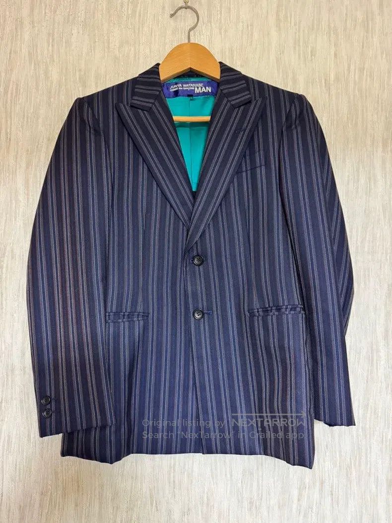 Junya Watanabe Junya Watanabe Striped Jacket and Pants Size US M / EU 48-50 / 2 - 1 Thumbnail