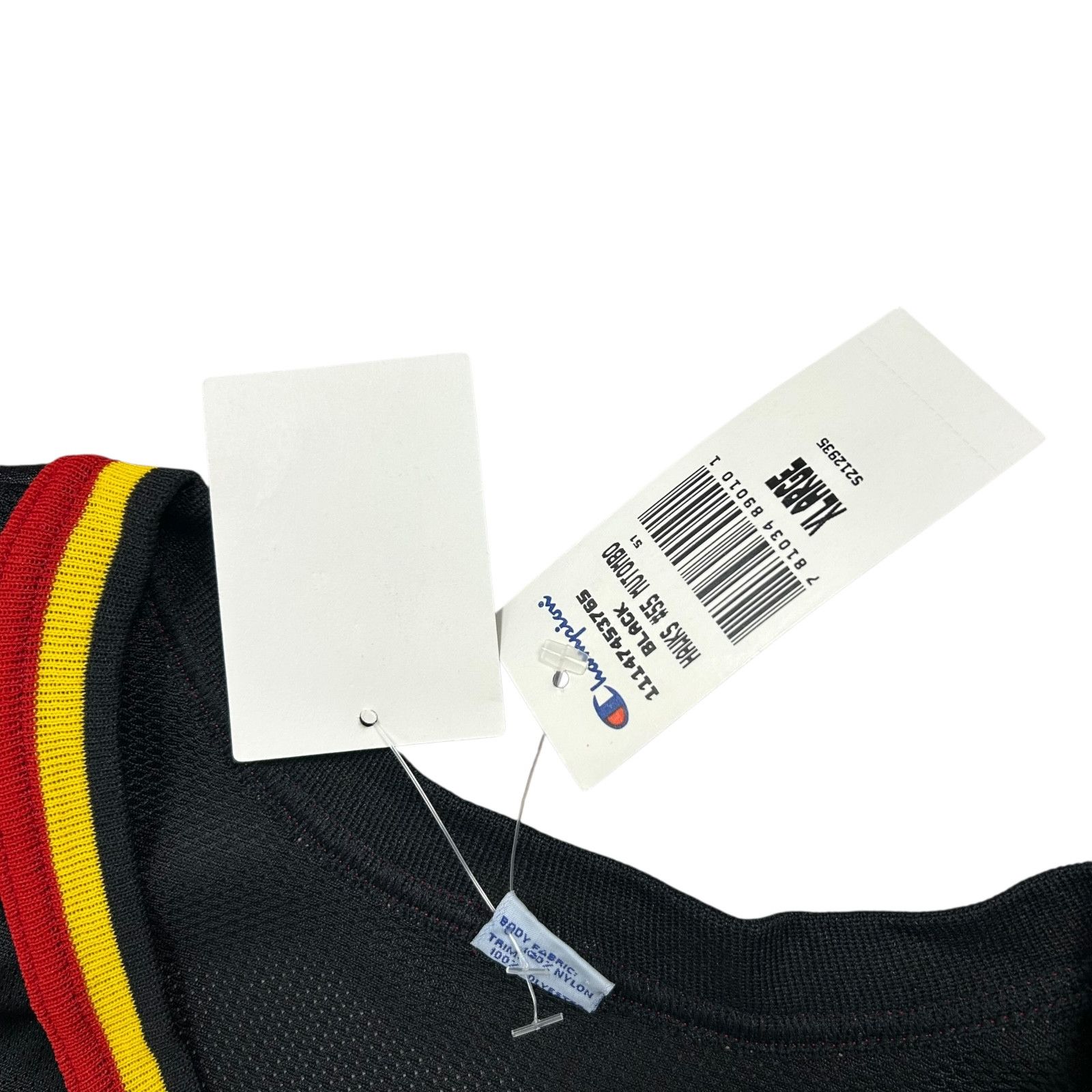 NBA VTG 90s NBA ATLANTA HAWKS DIKEMBE MUTOMBO CHAMPION JERSEY Size US XL / EU 56 / 4 - 7 Thumbnail