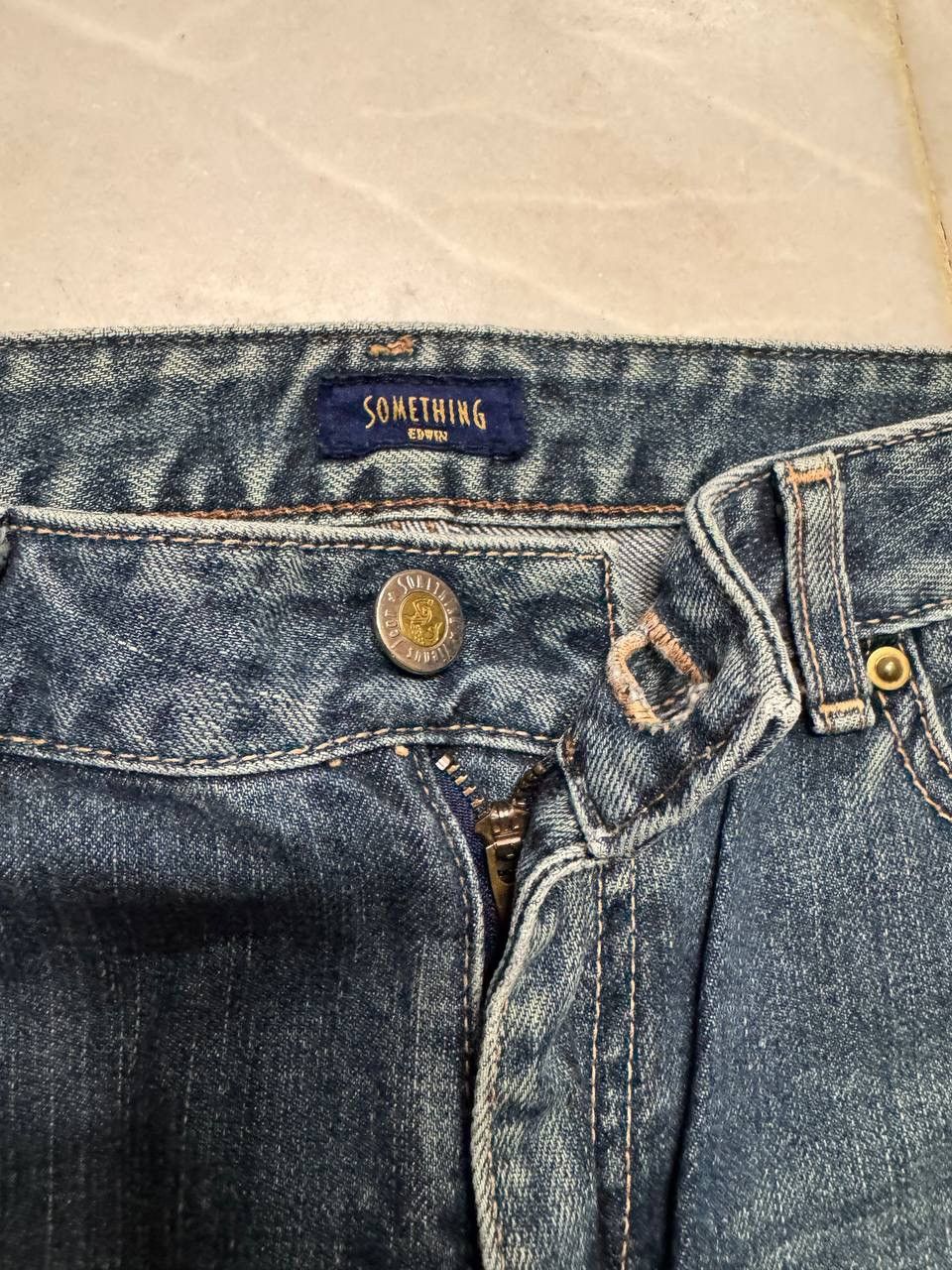 Edwin Flared💥Something Edwin Mudwash Bell Bottom Sick Jean Size US 28 / EU 44 - 8 Thumbnail