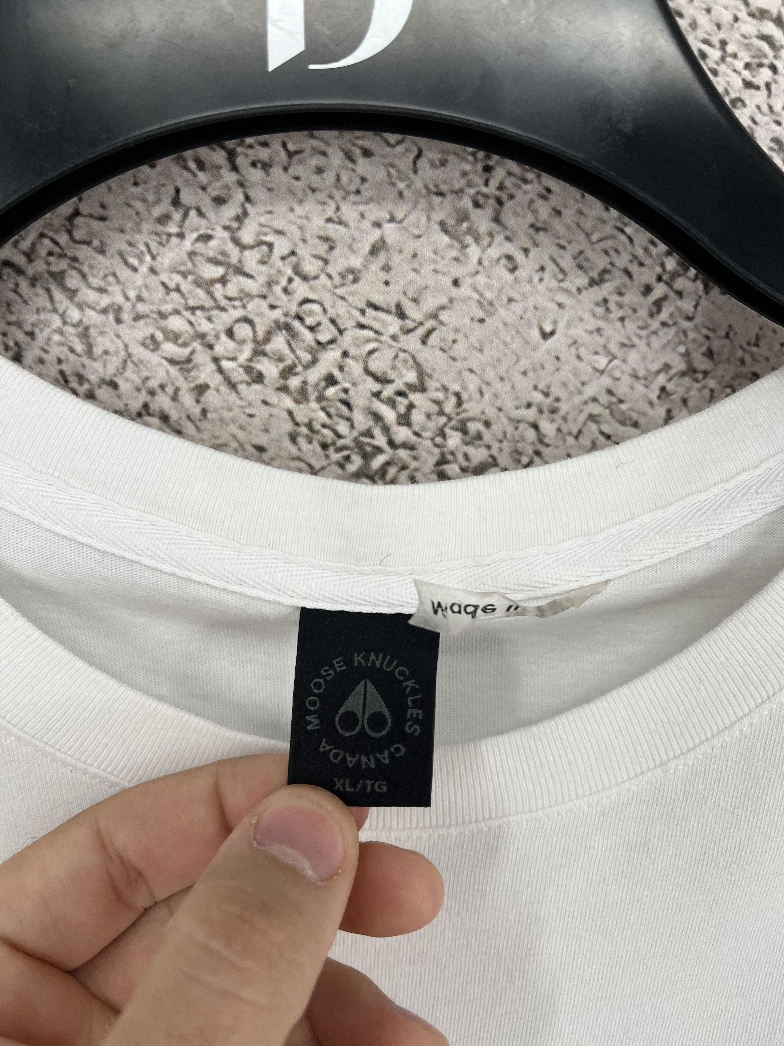 Moose Knuckles Moose Knuckles Augustine T-shirt White With Logo Print Size US XL / EU 56 / 4 - 8 Thumbnail