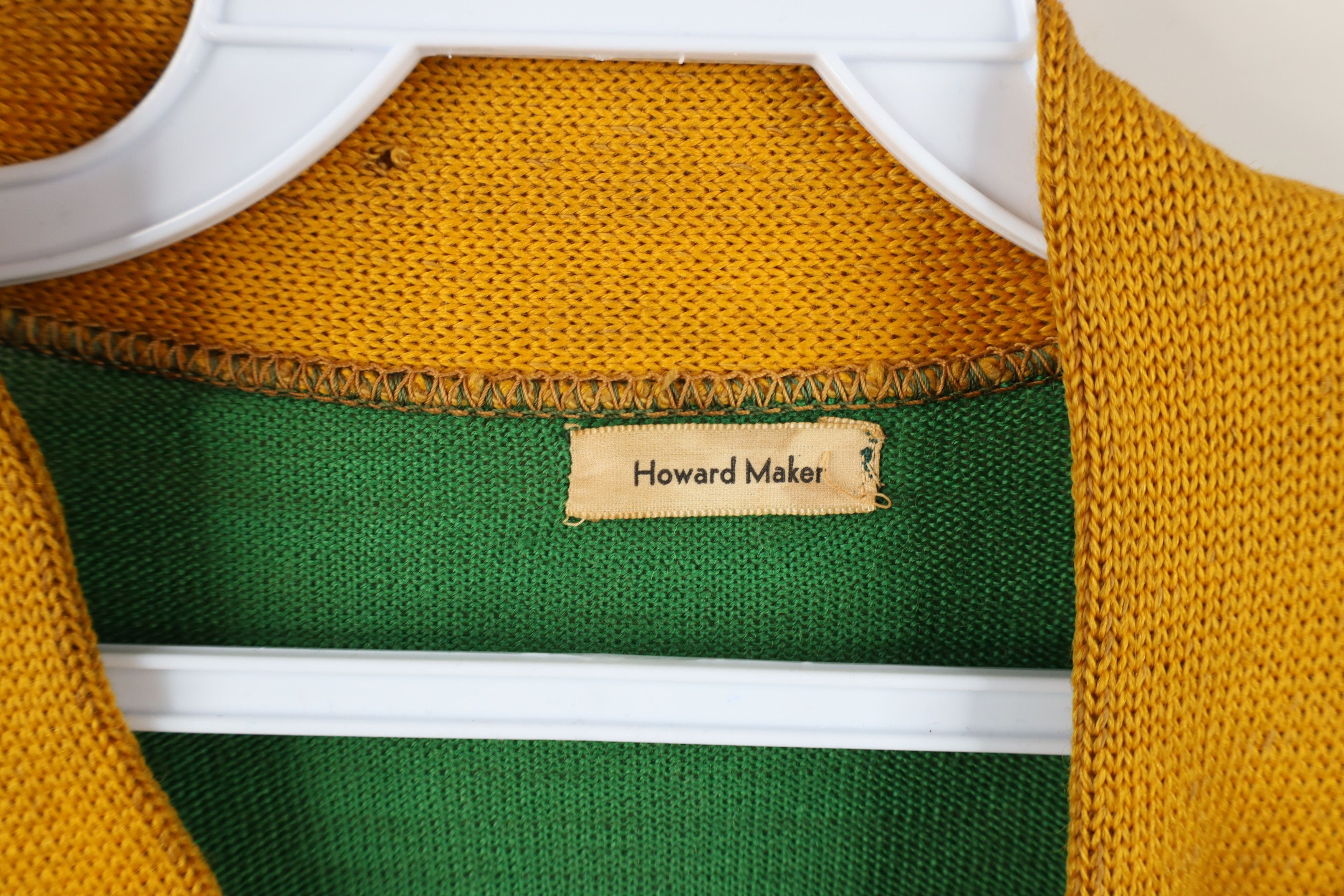 Vintage Vintage 50s Streetwear Stitch Varsity Letterman Sweater Size US M / EU 48-50 / 2 - 11 Thumbnail