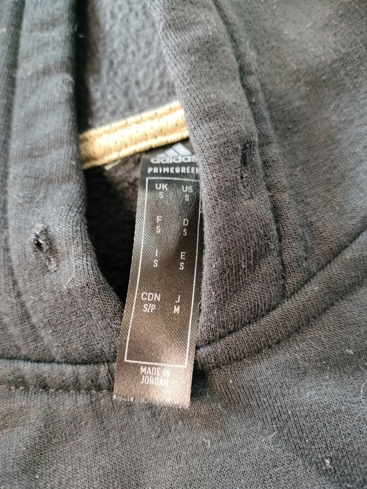 Adidas Adidas Black Hoodie S Size US S / EU 44-46 / 1 - 2 Thumbnail