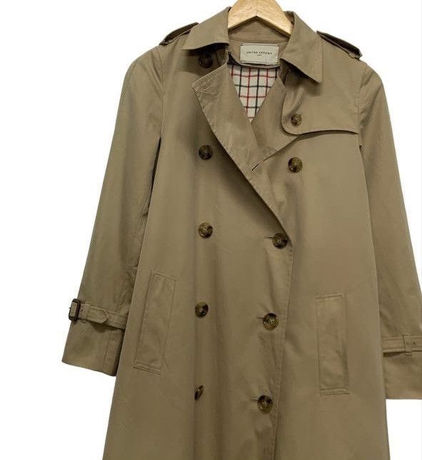 Japanese Brand × United Arrows United Arrows Tokyo Trench Double Lining Coat Long Jacket Size XS / US 0-2 / IT 36-38 - 4 Thumbnail