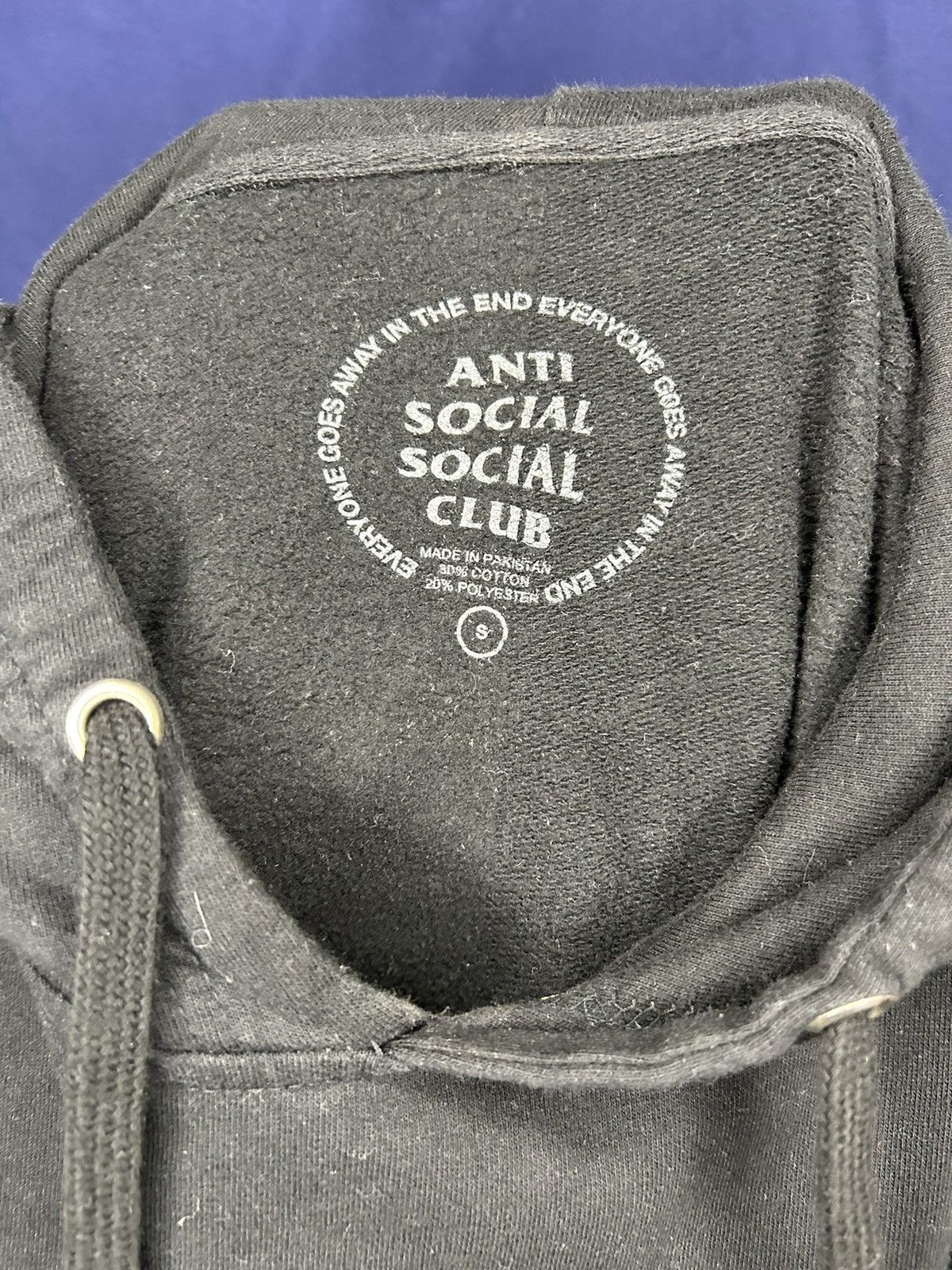 Anti Social Social Club ASSC Flame Hoodie Size US S / EU 44-46 / 1 - 3 Thumbnail
