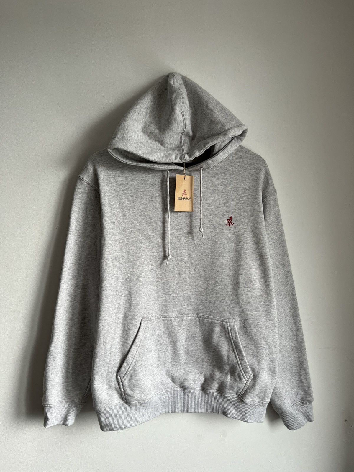 Gramicci Gramicci grey logo mens hoody new Size US M / EU 48-50 / 2 - 1 Thumbnail