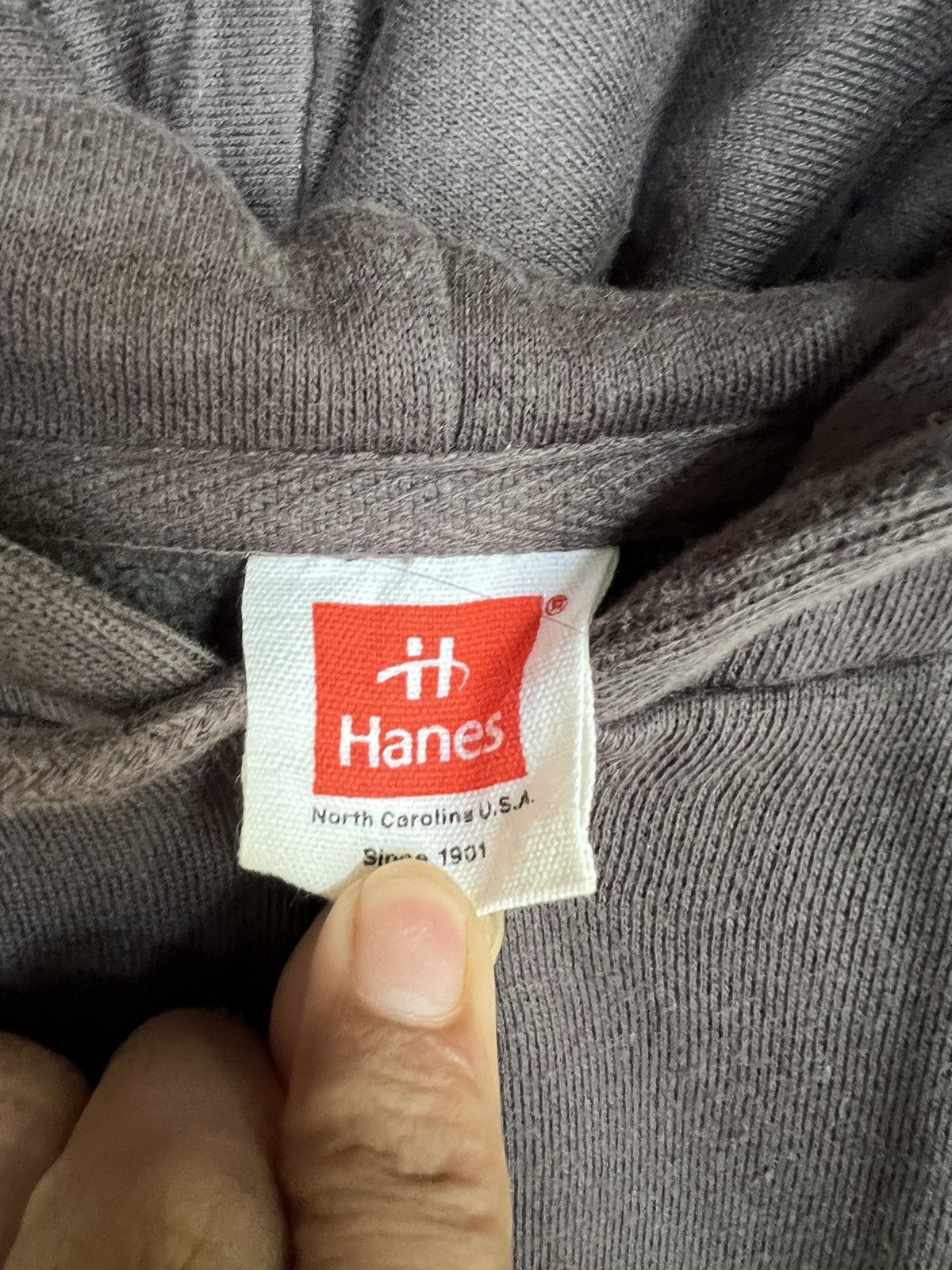 Hanes Vintage Hanes Faded Hoodies Size US XL / EU 56 / 4 - 4 Thumbnail