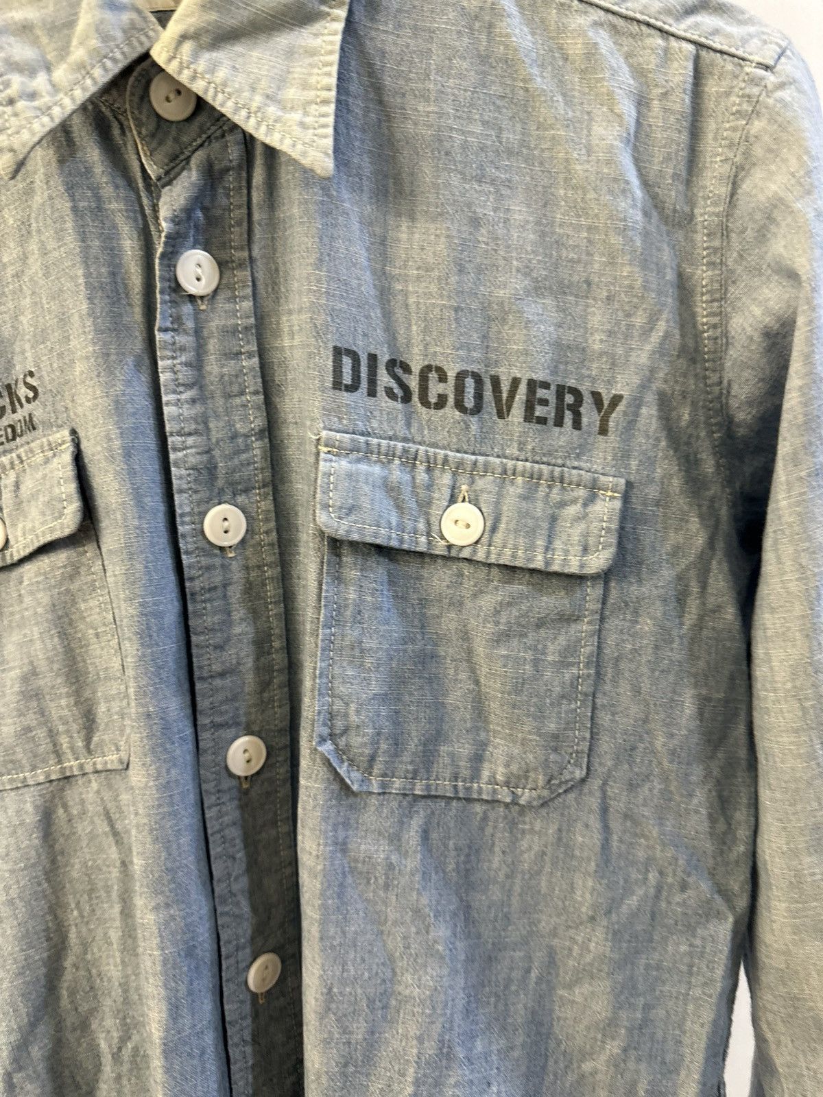 Japanese Brand × Vanquish Vanquish Japan “The Rocks Means Freedom” Button Up shirt Size US M / EU 48-50 / 2 - 4 Thumbnail