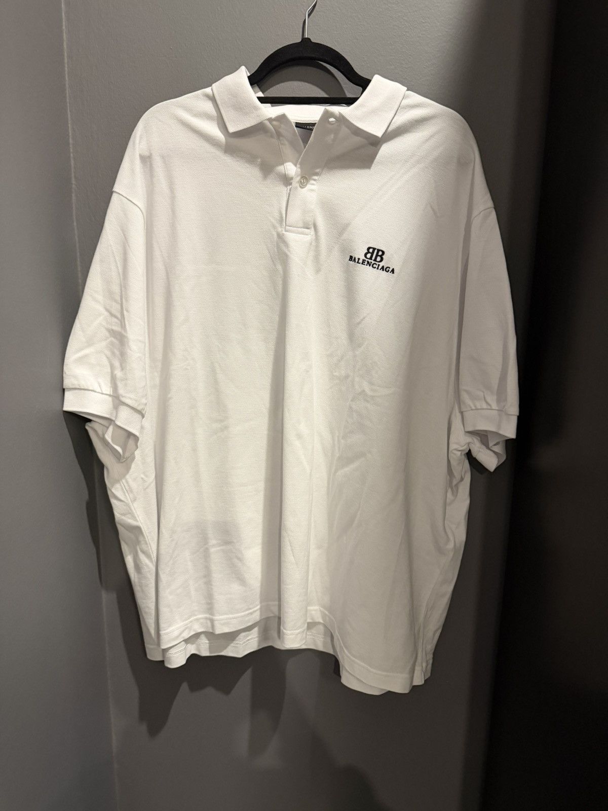 Balenciaga oversized polo