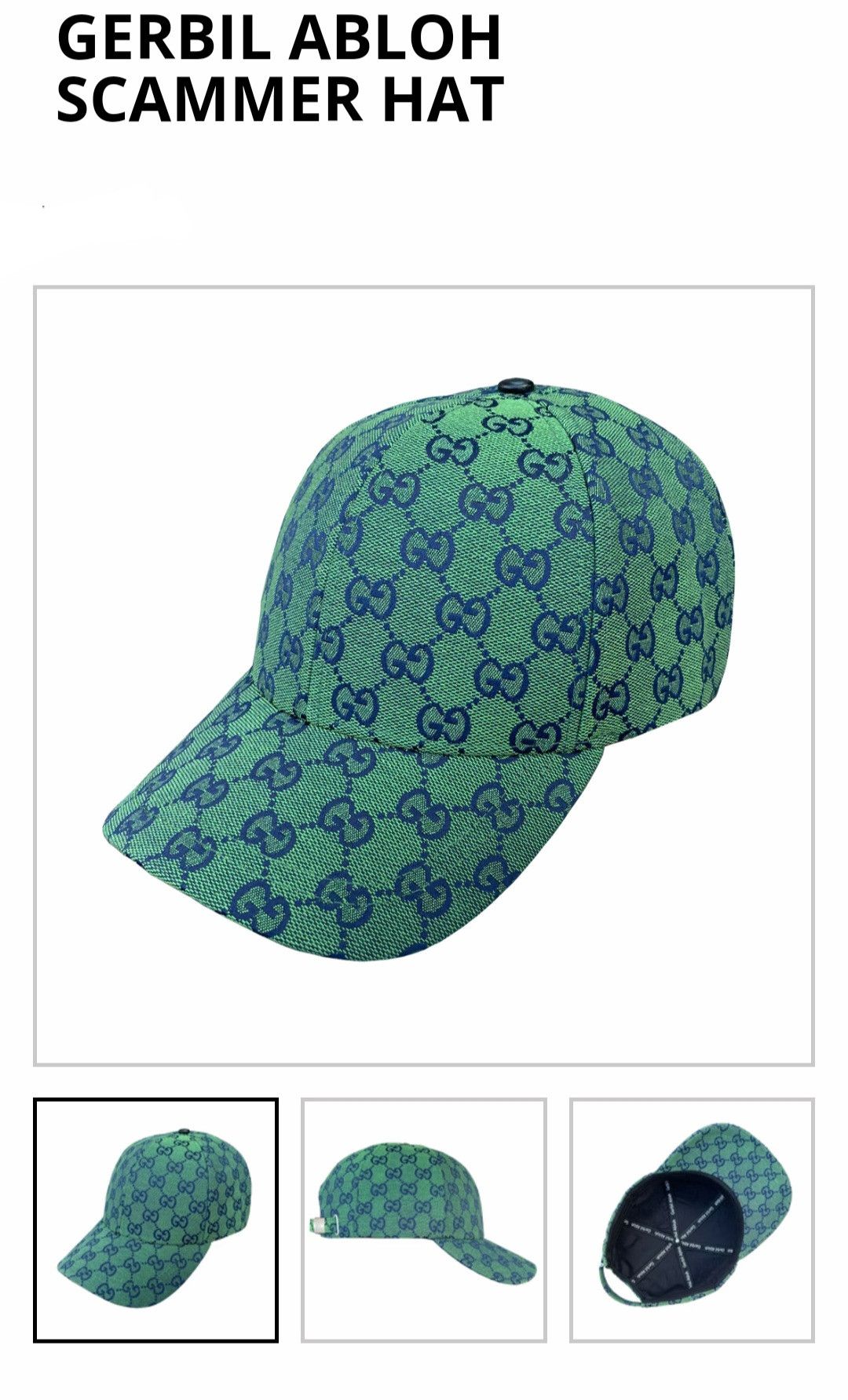 Imran Potato Imran potato scammer hat Size ONE SIZE - 2 Thumbnail