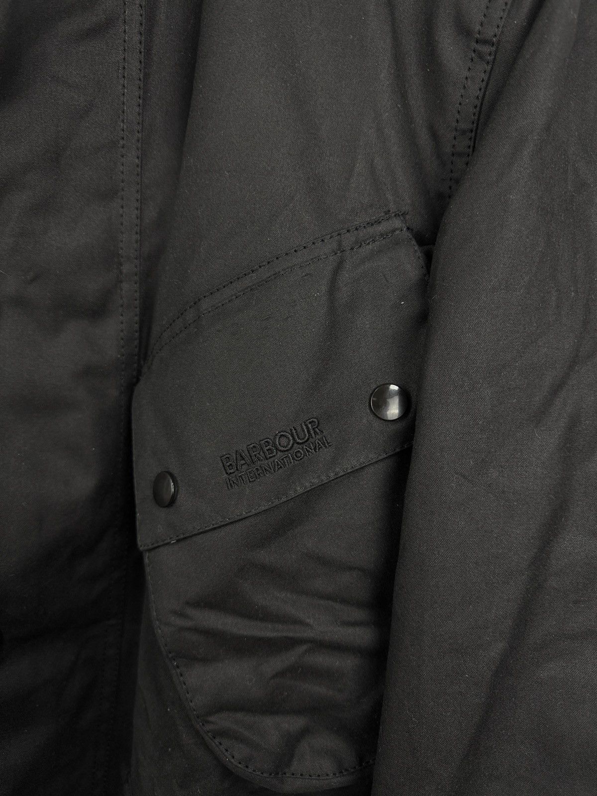 Barbour 🏴󠁧󠁢󠁥󠁮󠁧󠁿❗️NEW Barbour International A7 Wax Jacket Reflective Retro Size US M / EU 48-50 / 2 - 10 Thumbnail