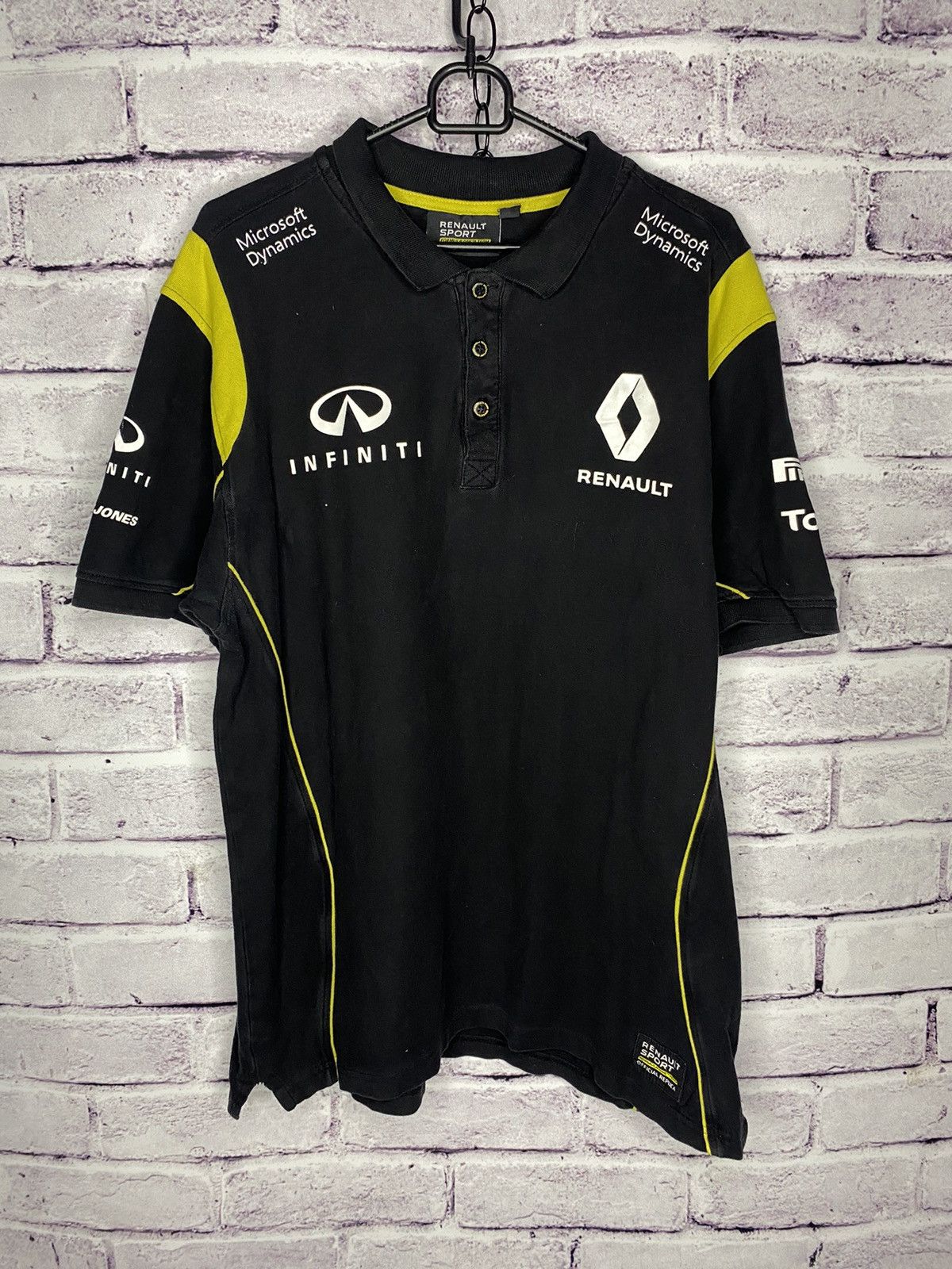 Other MENS Vintage Polos cars Renault Formula uno Motosports Size US XL / EU 56 / 4 - 1 Thumbnail