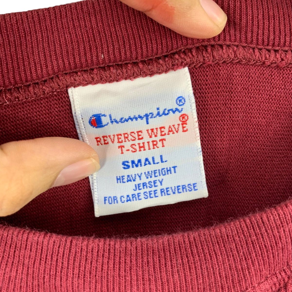 Champion Vintage CHAMPION REVERSE WEAVE Heavyweight Tee Shirt Top Size US L / EU 52-54 / 3 - 6 Thumbnail