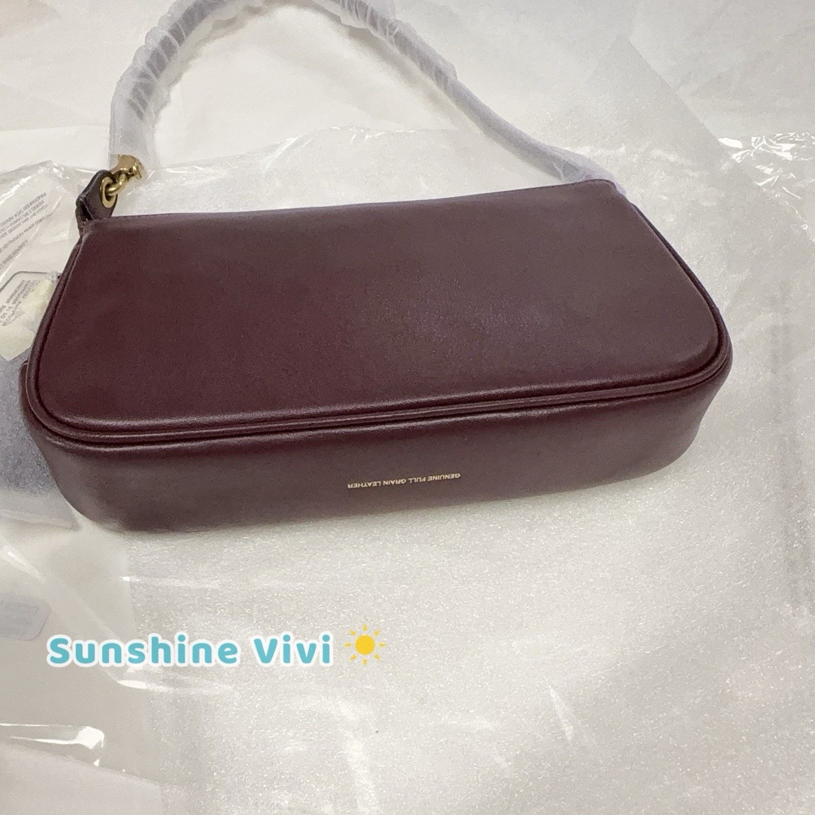 Coach NWT Coach Plaza Bag Brass/Black Currant Leather CCC41 Size ONE SIZE - 3 Thumbnail