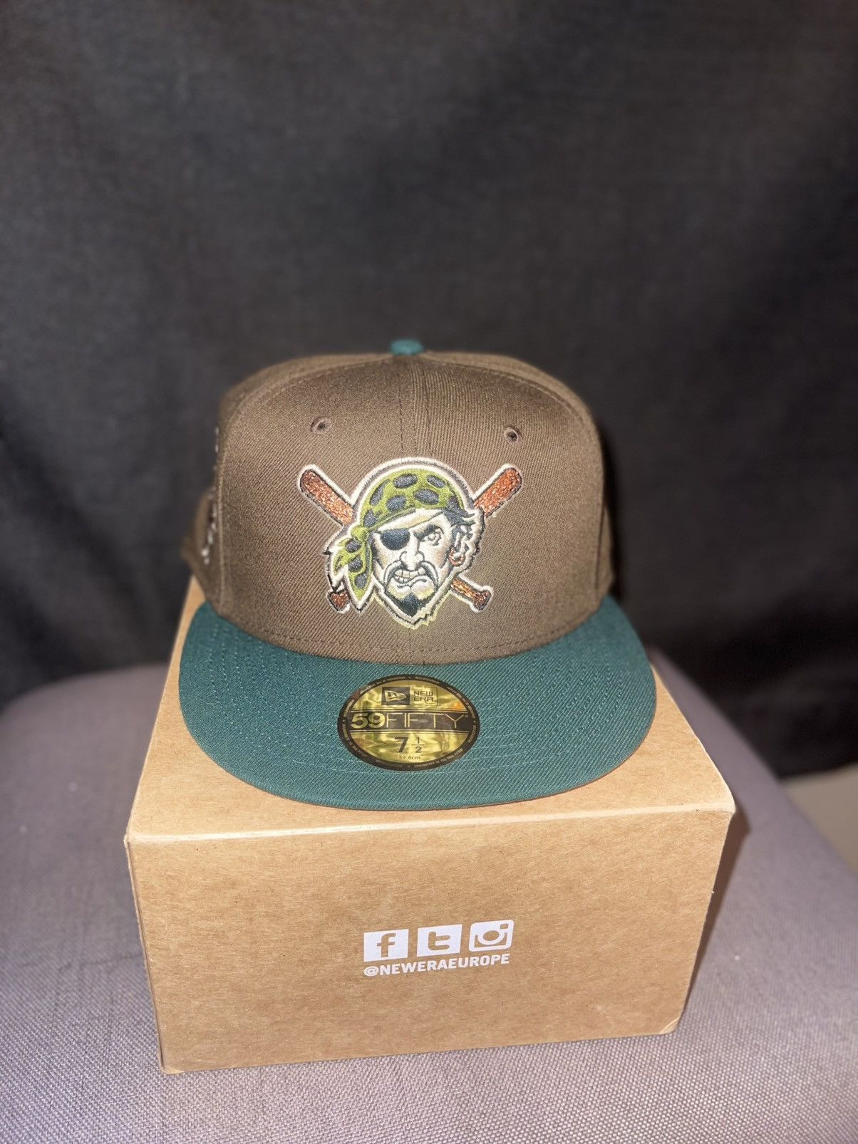 New Era New Era Pittsburgh Pirates Brand New 71/2 Beef N Broccoli OG Size ONE SIZE - 9 Thumbnail