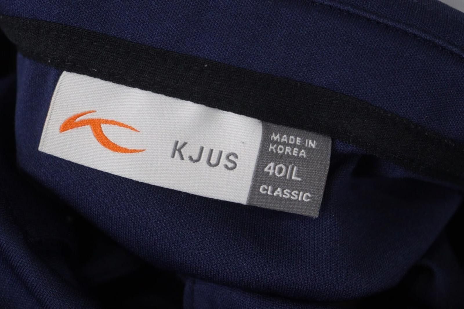 KJUS Kjus Navy Collar Fit Button Front Popover Polo Shirt Size L Size L / US 10 / IT 46 - 11 Thumbnail