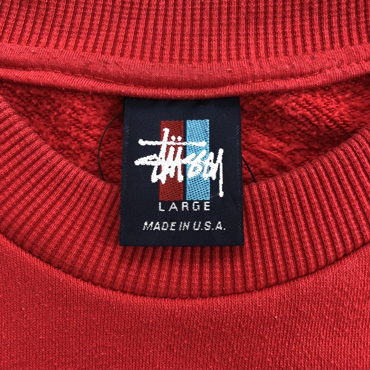 Stussy 🇺🇸 Vintage 80s Stussy Rastaman Reggae Silhouette Sweatshirt Size US L / EU 52-54 / 3 - 5 Thumbnail