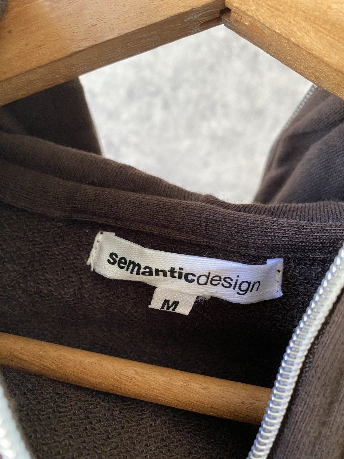 semanticdesign Semantic Design Multi Zipper Sleeveless Hoodie Full Zip Size US M / EU 48-50 / 2 - 9 Thumbnail