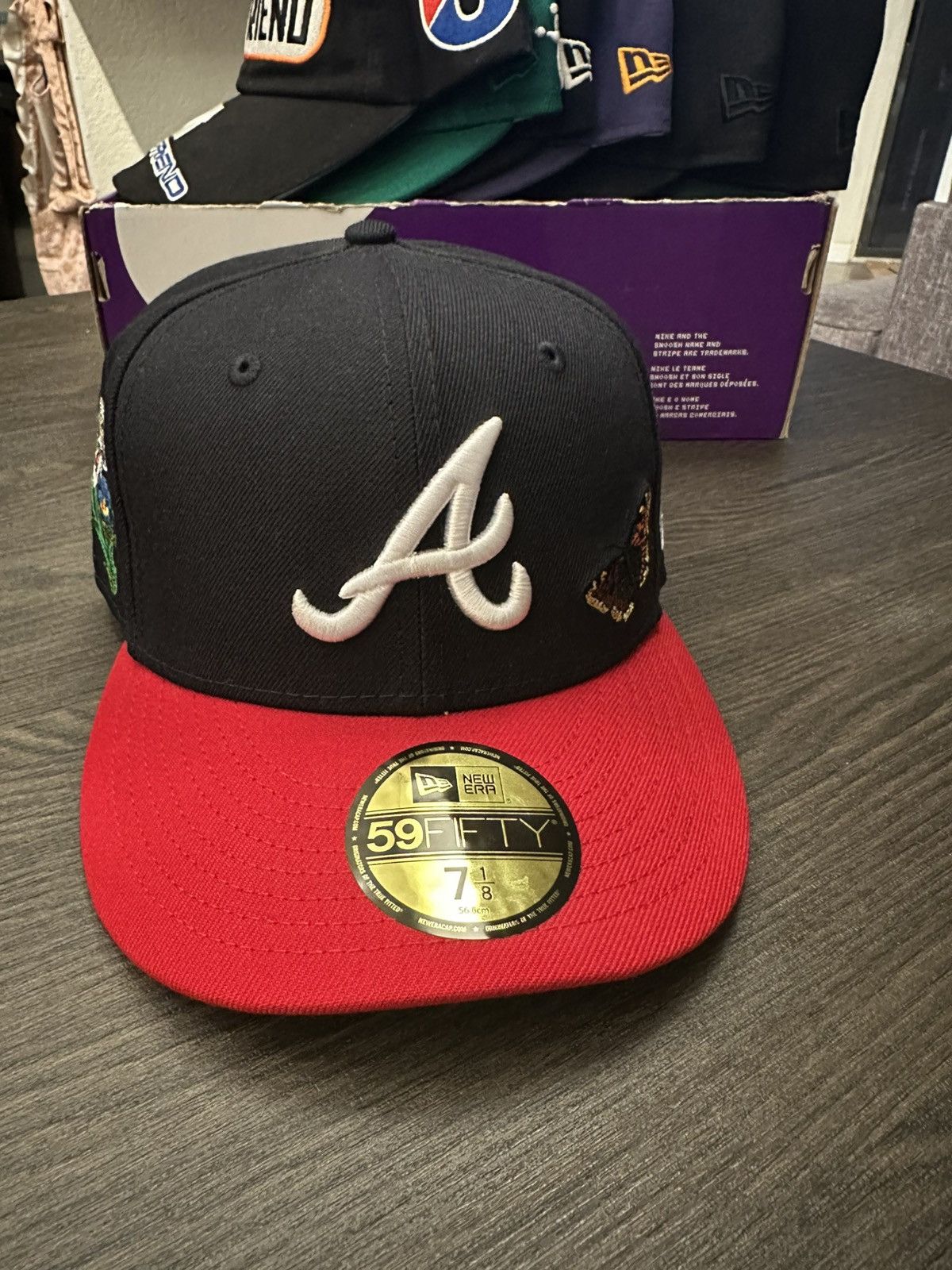FELT BRAVES FELT NEW ERA HAT Size ONE SIZE - 2 Thumbnail