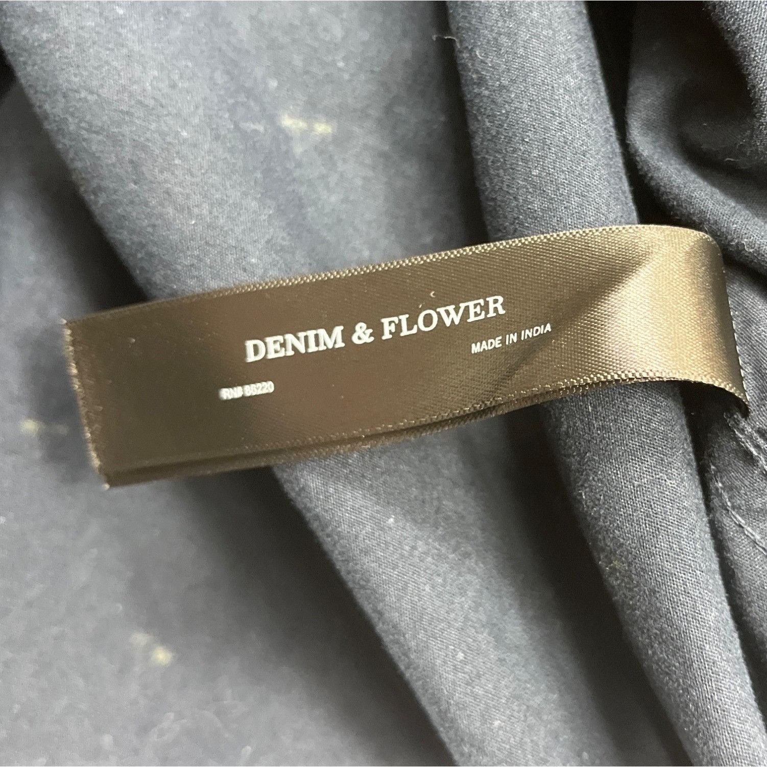 Denim & Flower Denim & Flower Ricky Singh Navy Polka Dot Button-Up Shirt Me Size US M / EU 48-50 / 2 - 5 Thumbnail