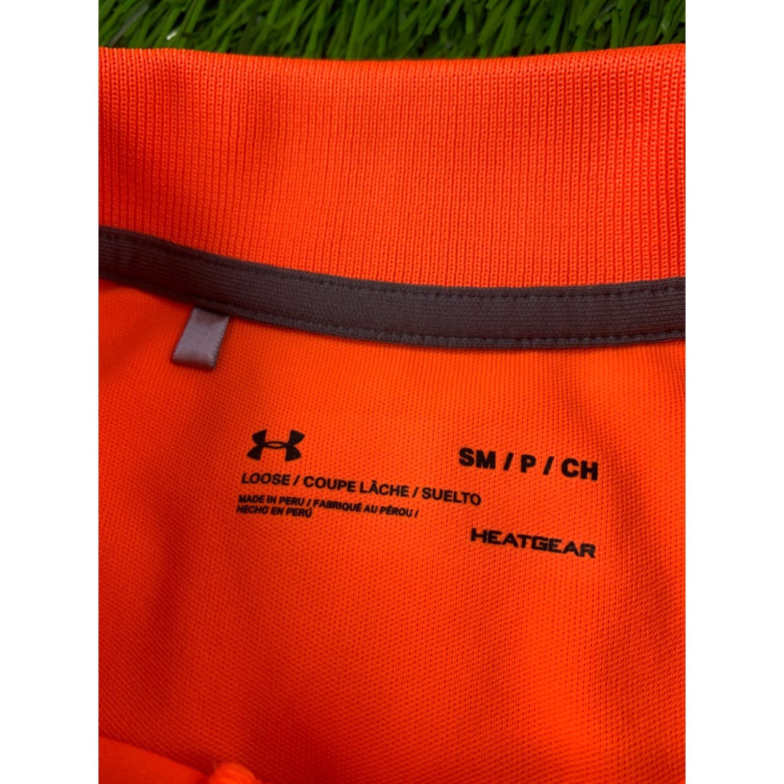 Under Armour UNDER ARMOUR HEATGEAR Polo Shirt Men S Orange 2018 Training Jersey Classic Short Sleeve Polo Size US S / EU 44-46 / 1 - 7 Thumbnail