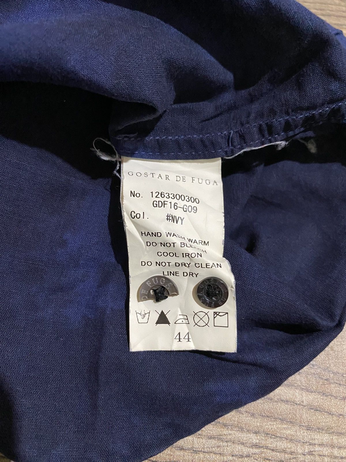 Japanese Brand × Vintage GOSTAR DE FUGA LONG SHIRT Size US M / EU 48-50 / 2 - 5 Thumbnail
