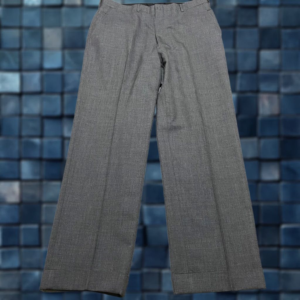 Brooks Brothers Vintage Brooks Brothers Dress Pants Mens sz 38 Gray Wool Straight Business Size US 38 / EU 54 - 1 Thumbnail