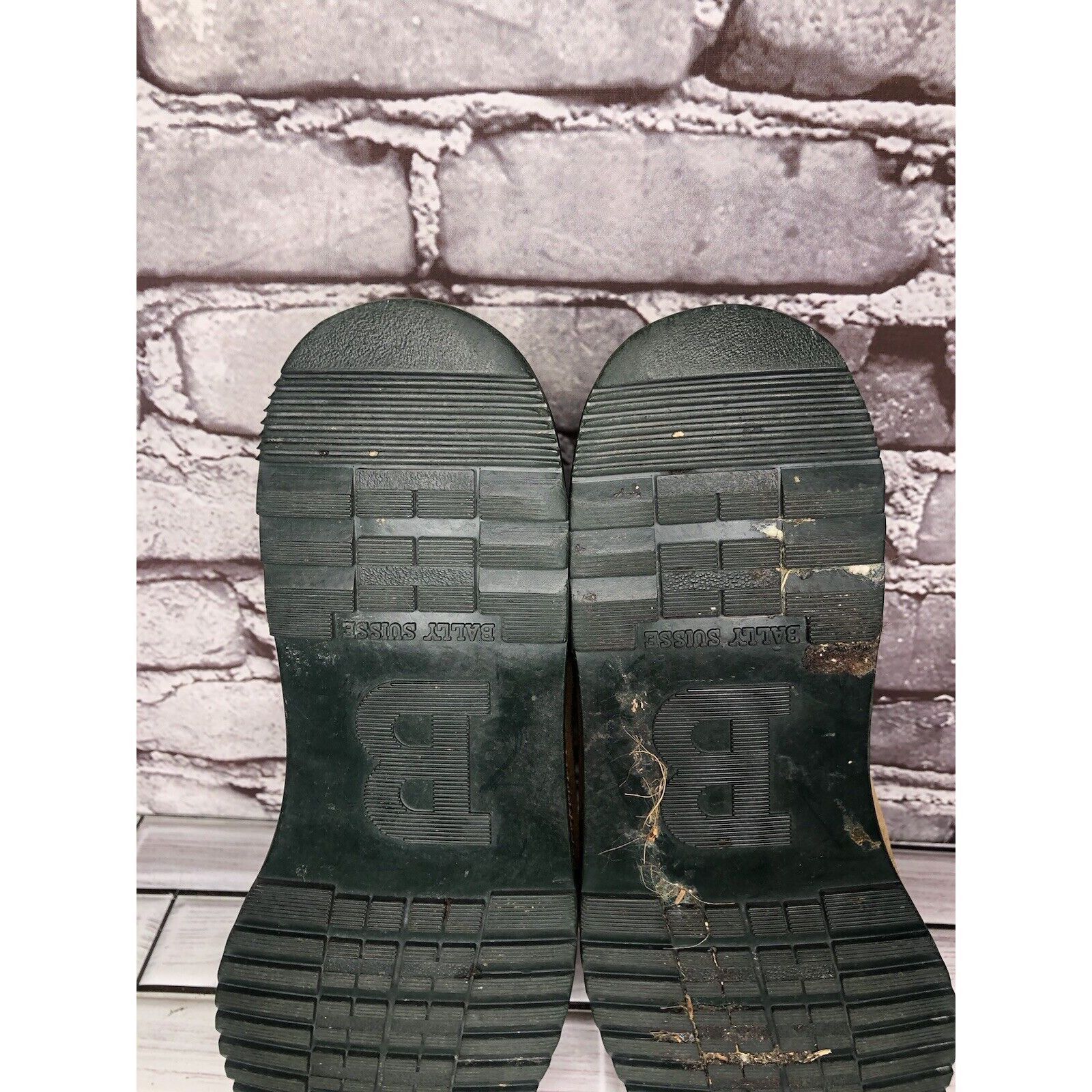 Bally Bally Suisse Brown Suede Comfort Lace Up Casual Green Shoes Size US 8 / EU 41 - 9 Thumbnail
