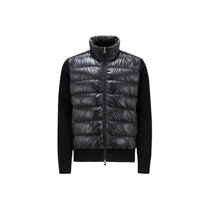 Moncler Moncler FW23 Shiny Colorblock Zip Puffer Cardigan Size US XL / EU 56 / 4 - 1 Thumbnail