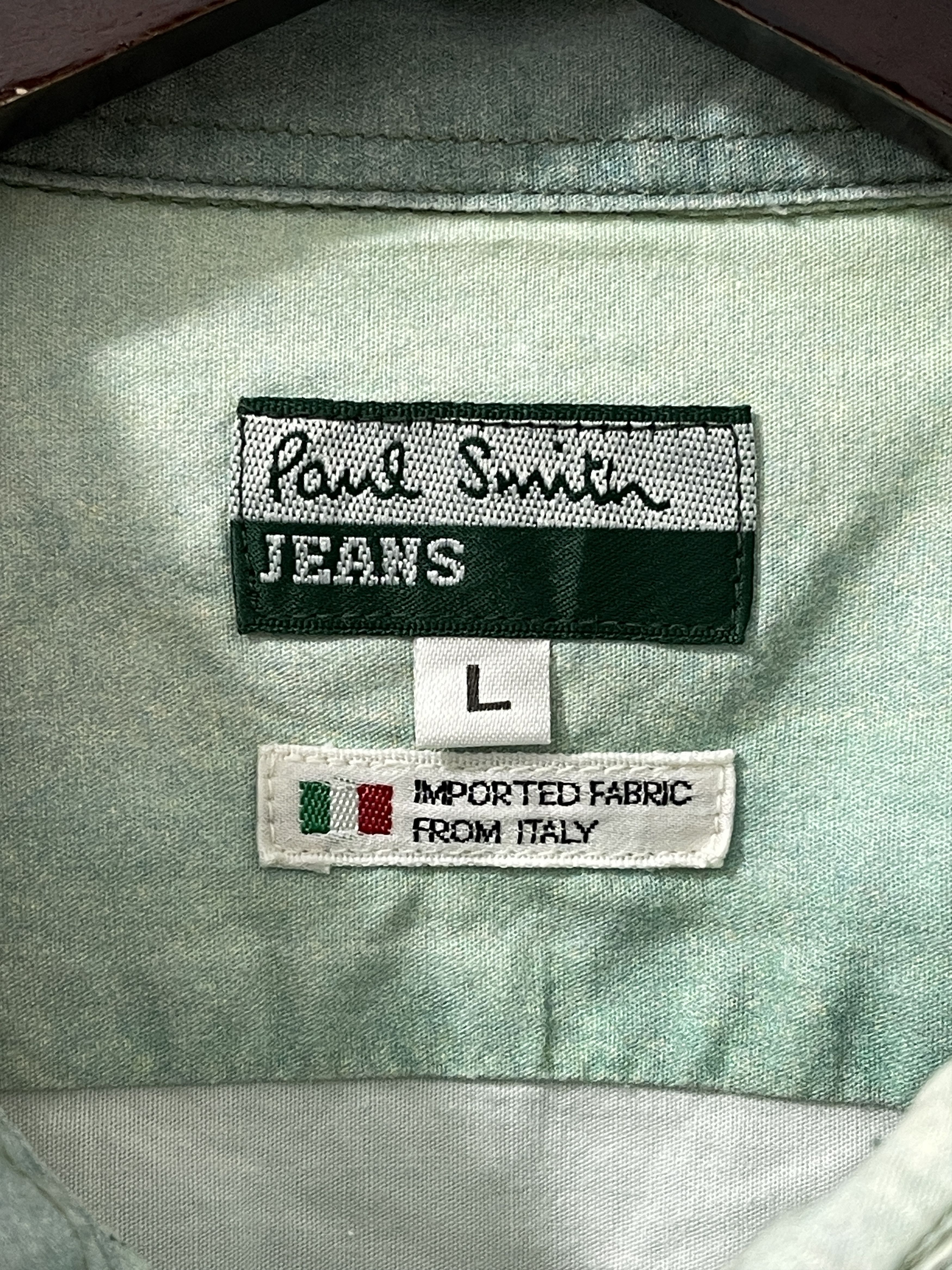 Vintage 90s Paul Smith Archive Nascar Button Up Shirts Size US L / EU 52-54 / 3 - 4 Thumbnail