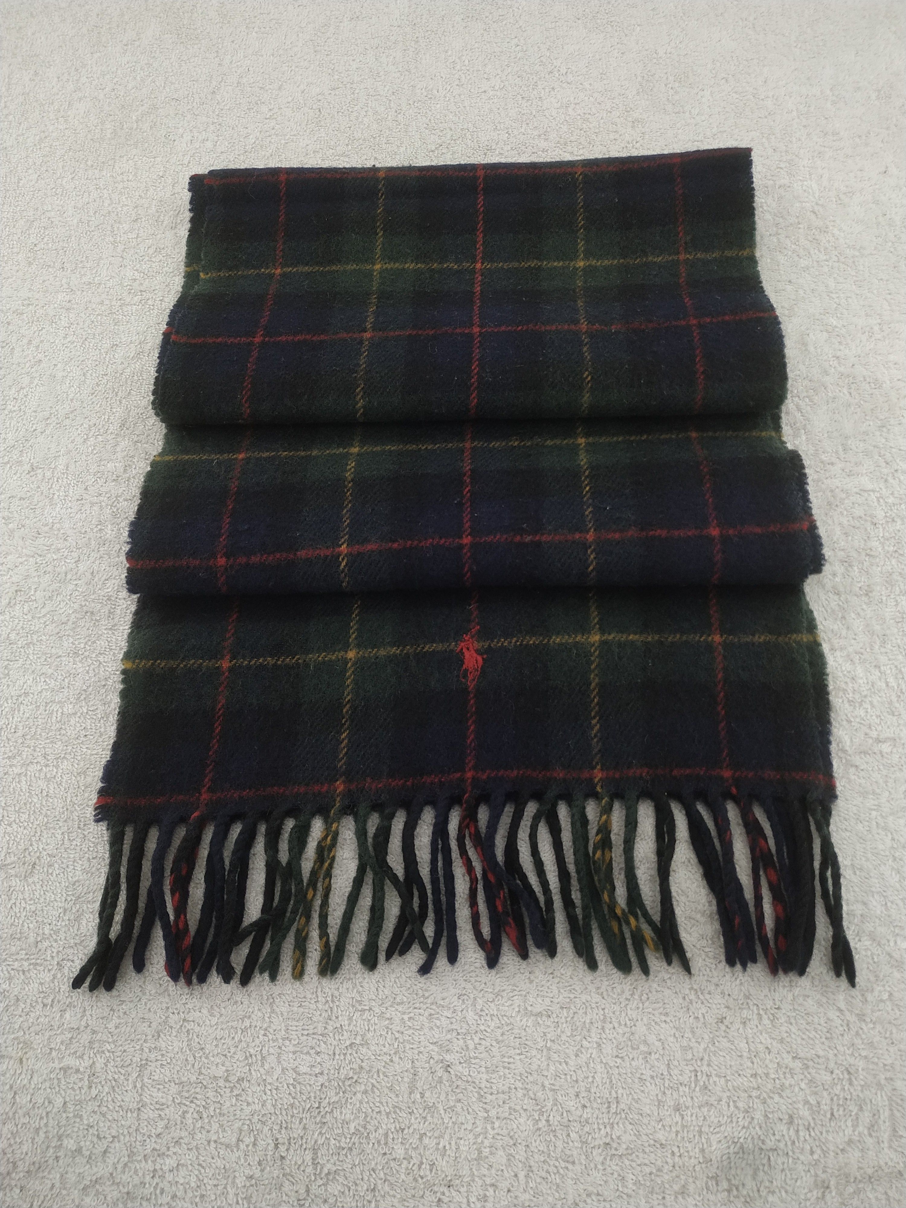 Polo Ralph Lauren Vintage Polo Ralph Lauren Scarf/Muffler/Neckwear MF121 Size ONE SIZE - 2 Thumbnail