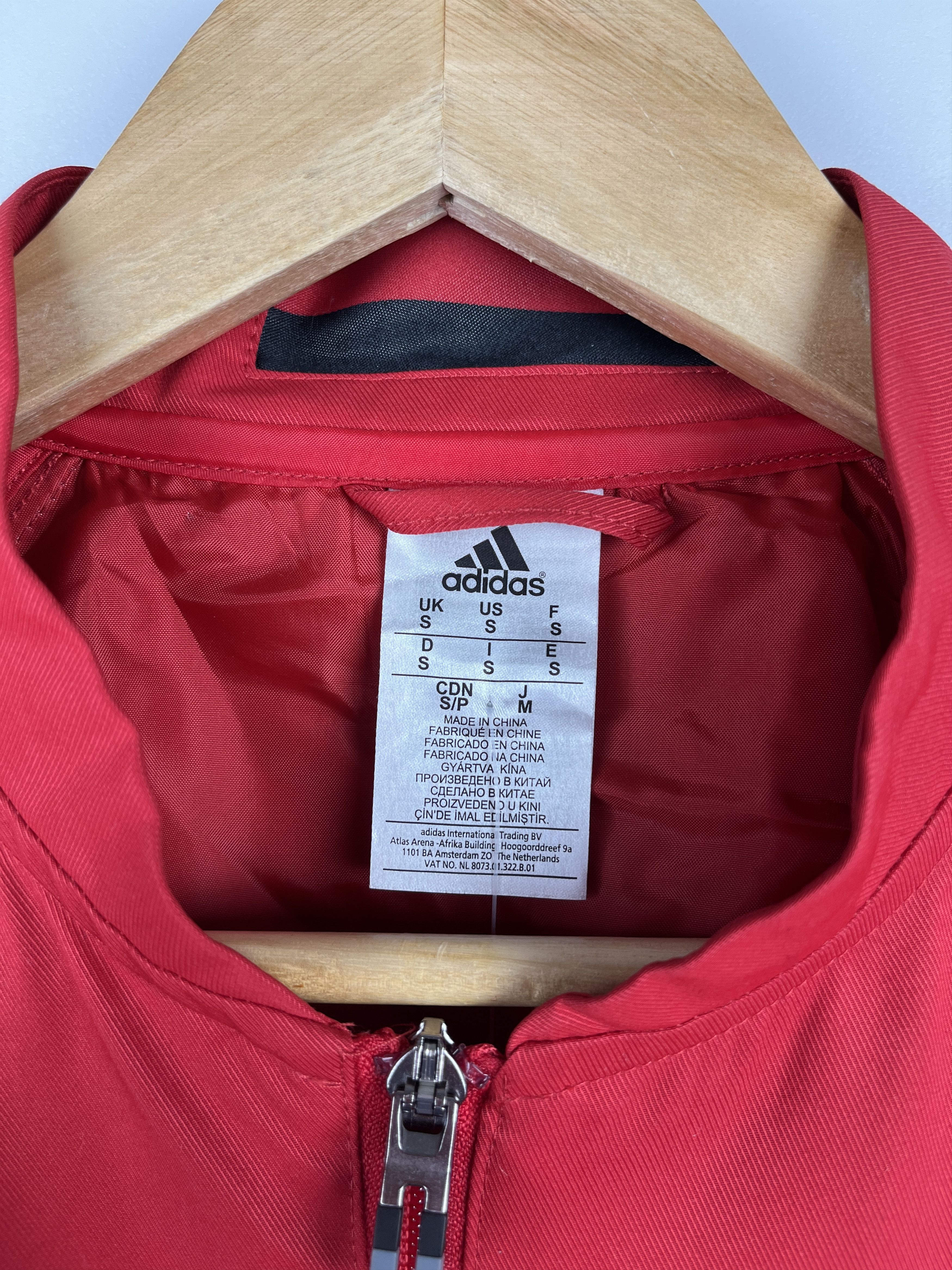 Adidas Adidas Manchester United FC Anthem Track Jacket Soccer Size US S / EU 44-46 / 1 - 7 Thumbnail