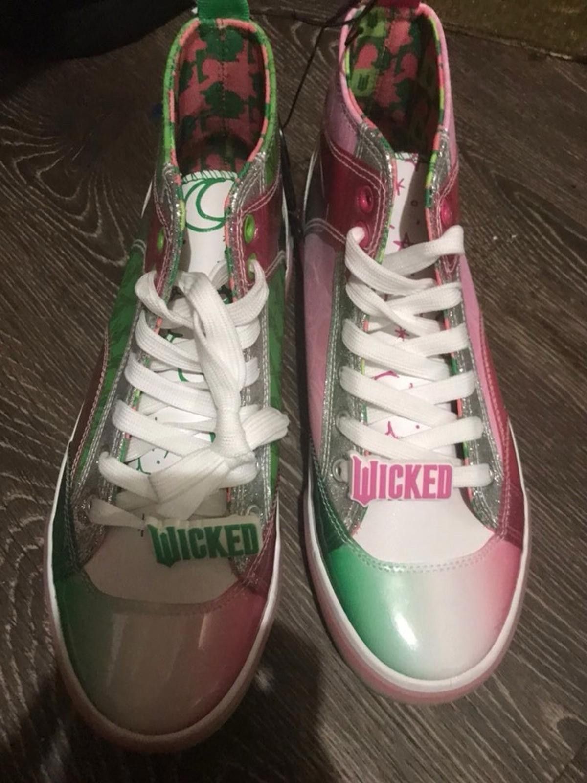 Designer Wicked High-Top Sneakers Women's Size 8.5 NEW Size US 8.5 / IT 38.5 - 5 Thumbnail