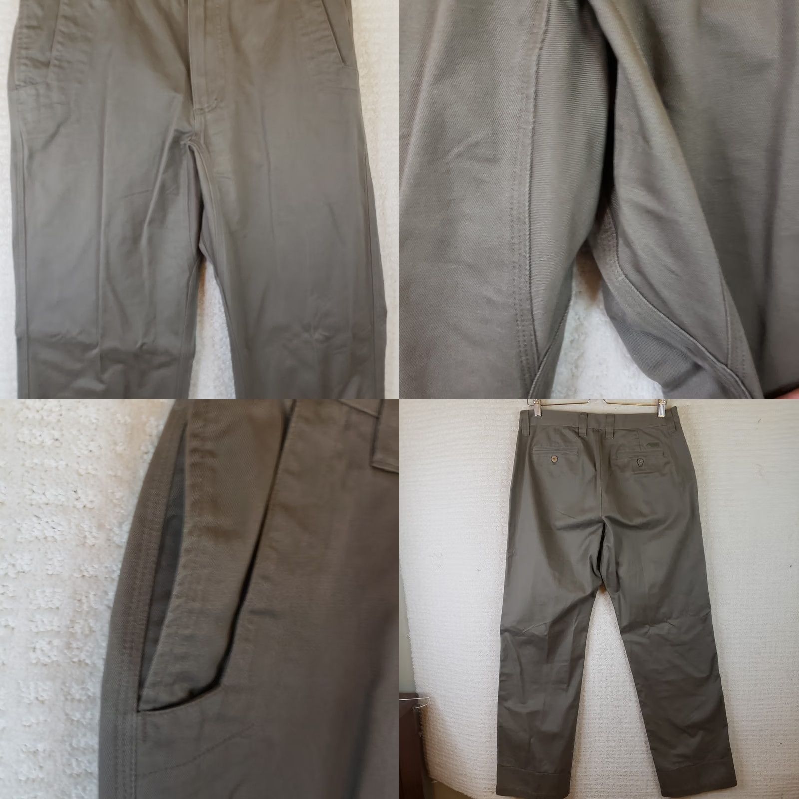 Mountain Khakis Mountain Khakis Teton Twill Pants Mens Regular 32x32 Green Khaki Chino 5-Pocket Straight Front Belt Loops Zipper Button Cotton Canvas Casual Workwear Size US 32 / EU 48 - 8 Thumbnail