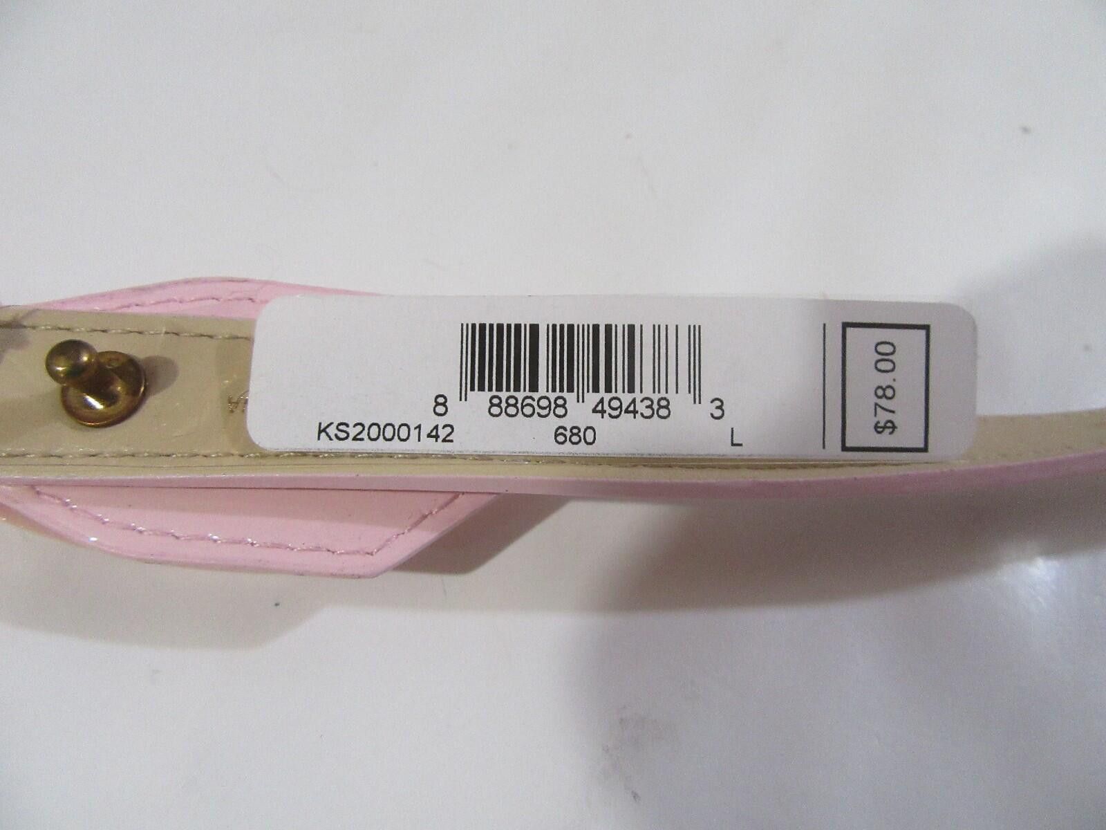 Other Kate Spade Womens Leather Belt with Bow Light Pink Size L Size ONE SIZE - 6 Thumbnail